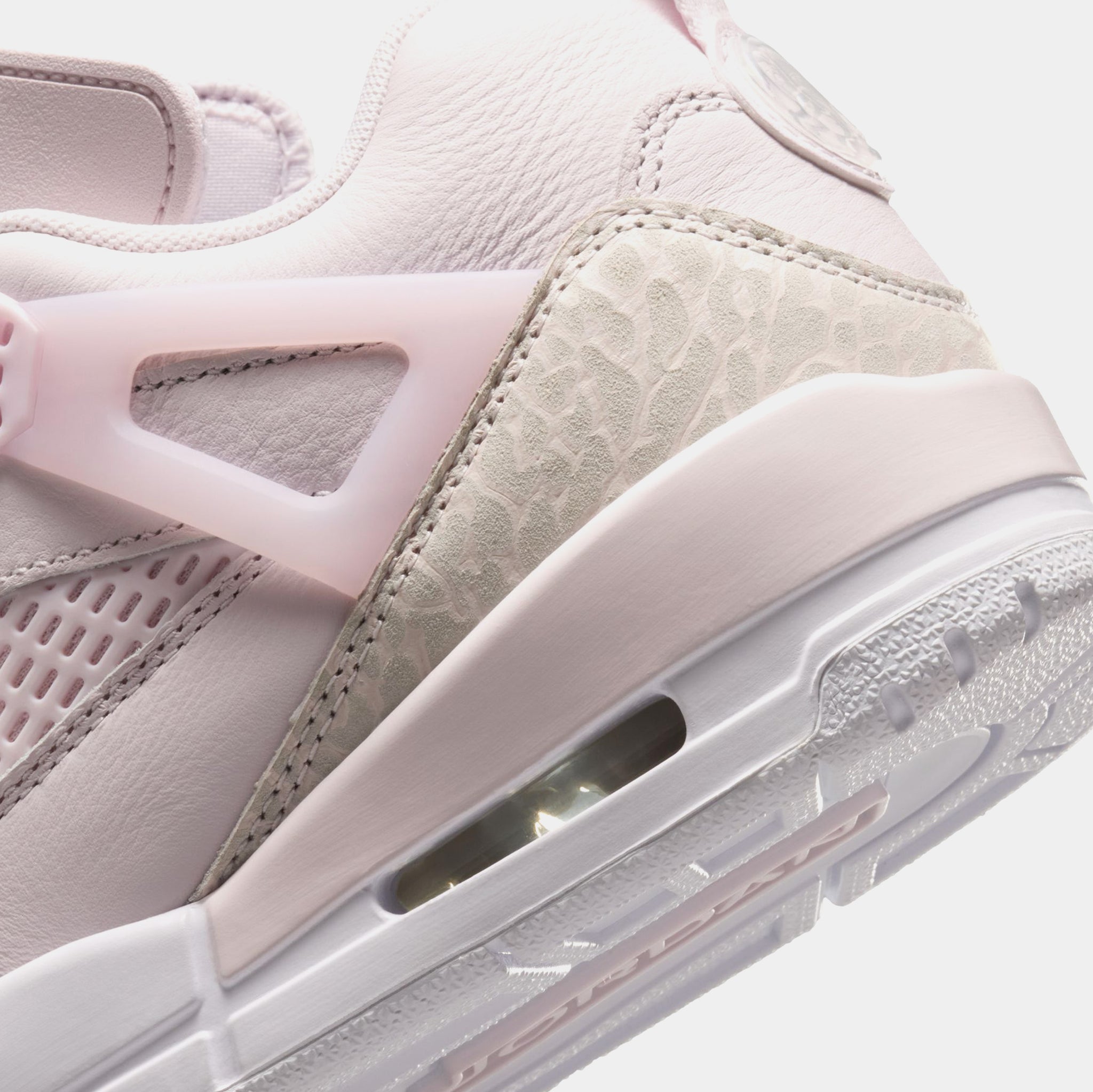 Jordan Spizike Low Womens Basketball Shoes Pearl Pink White Wolf