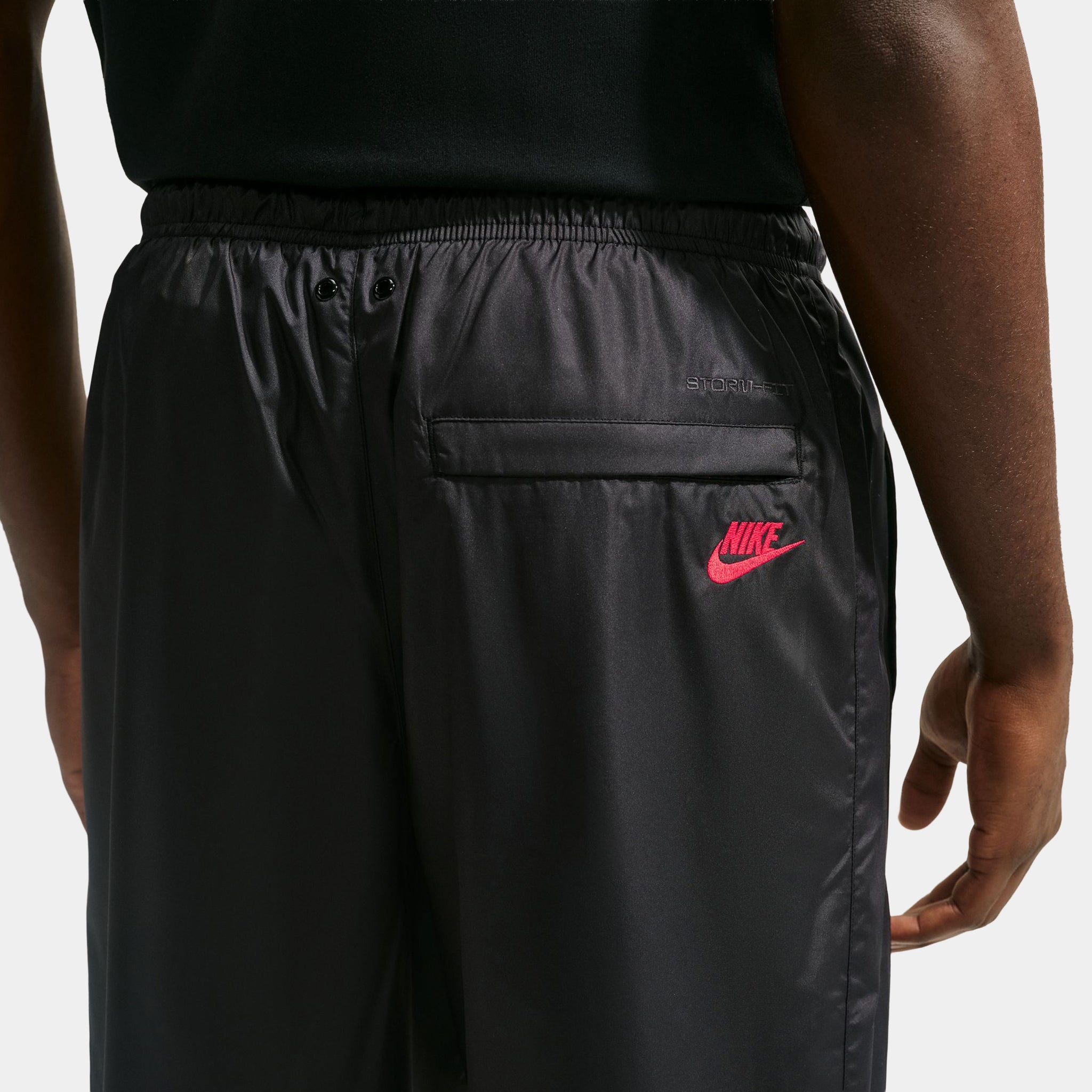 Nike Windrunner Storm Fit Graphic Mens Pants Black Black