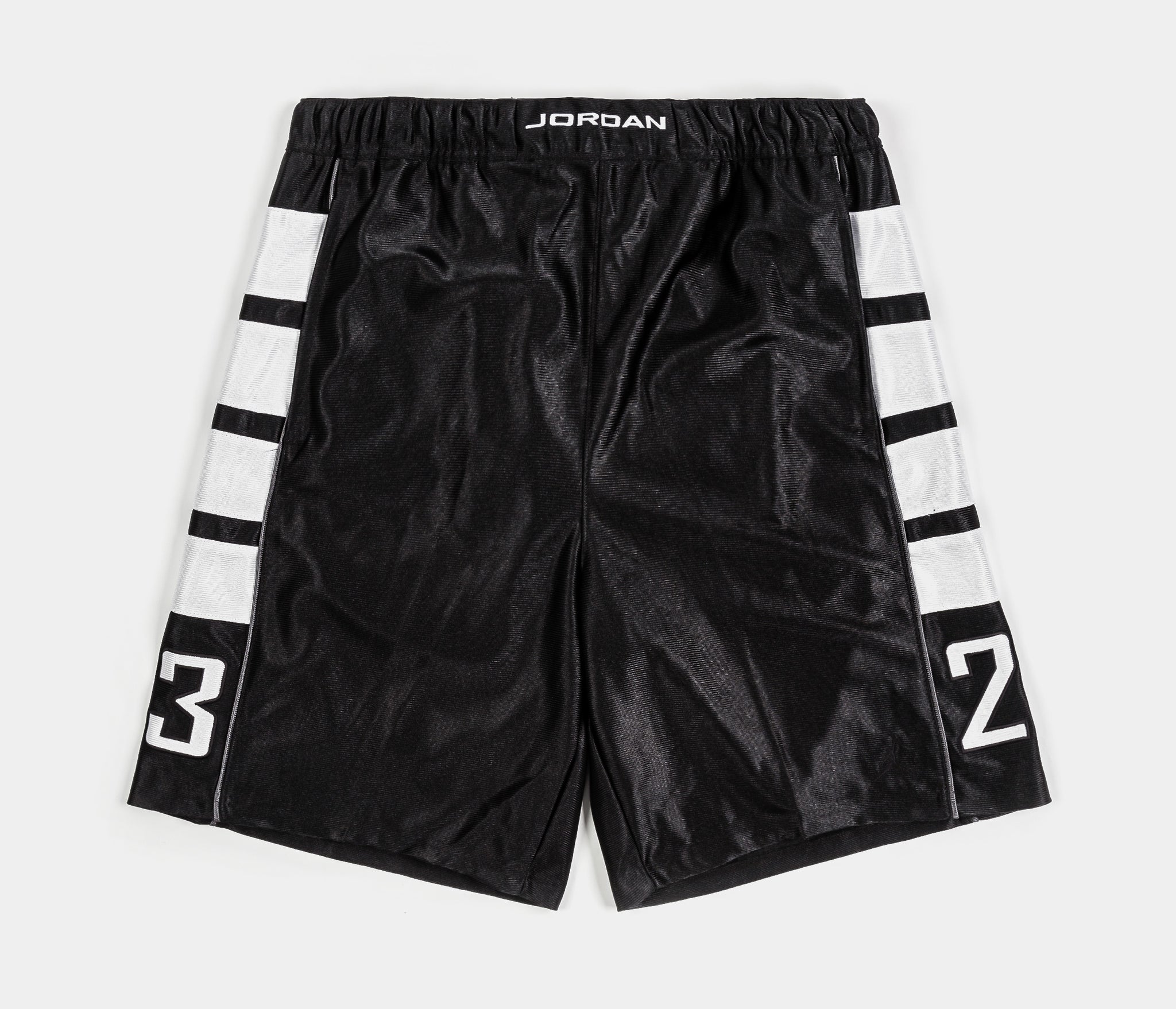 Jordan Brooklyn Cat Scratch Mens Shorts Black White Black HV0560