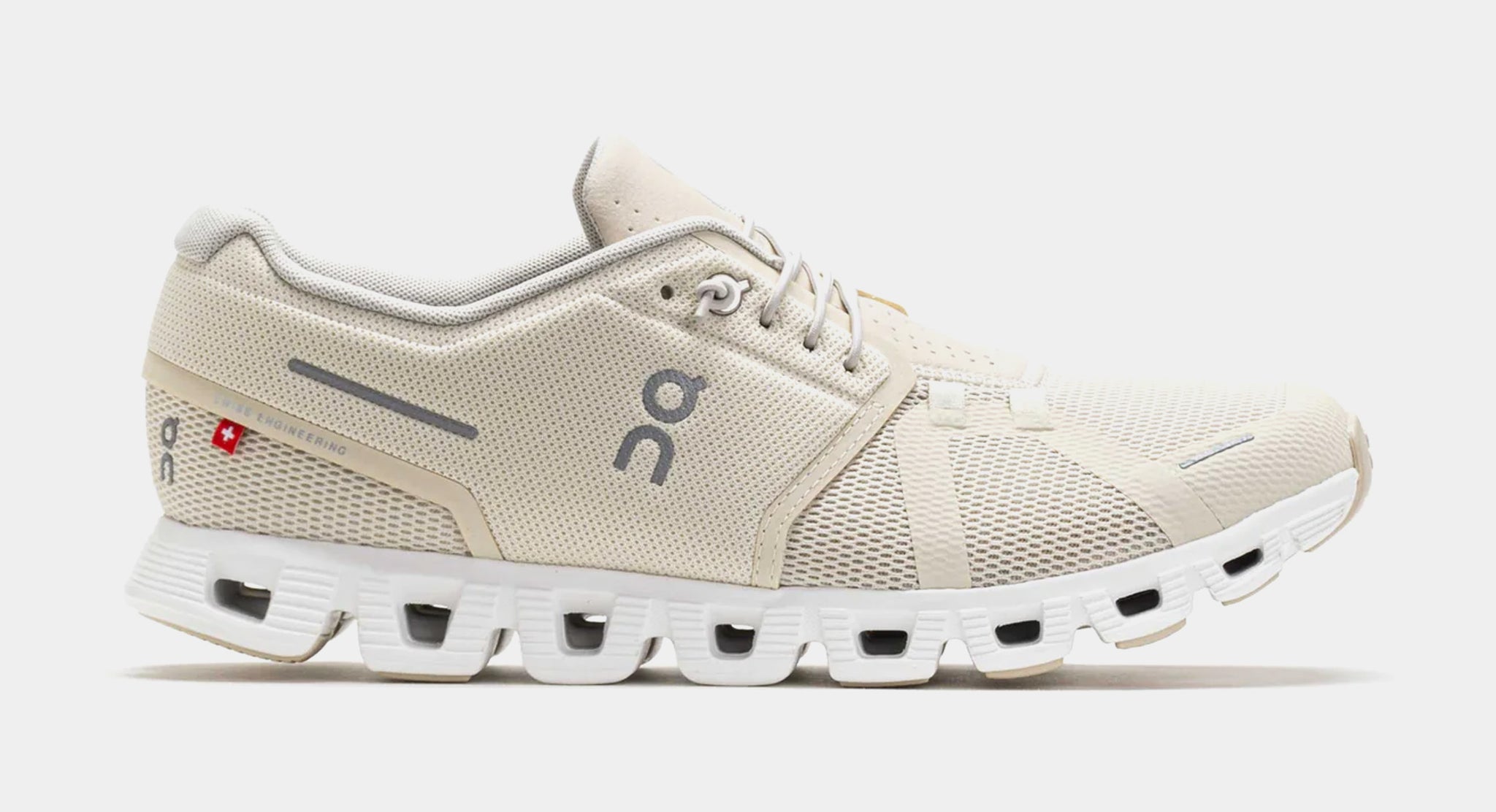 On Cloud Mens Running Shoes Cream Sand – Shoe Palace