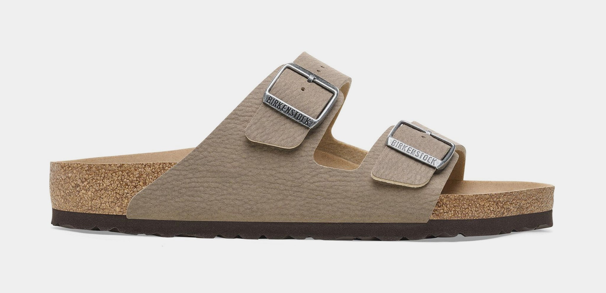Birkenstock Arizona Mens Sandals Grey Taupe 1025779 – Shoe Palace