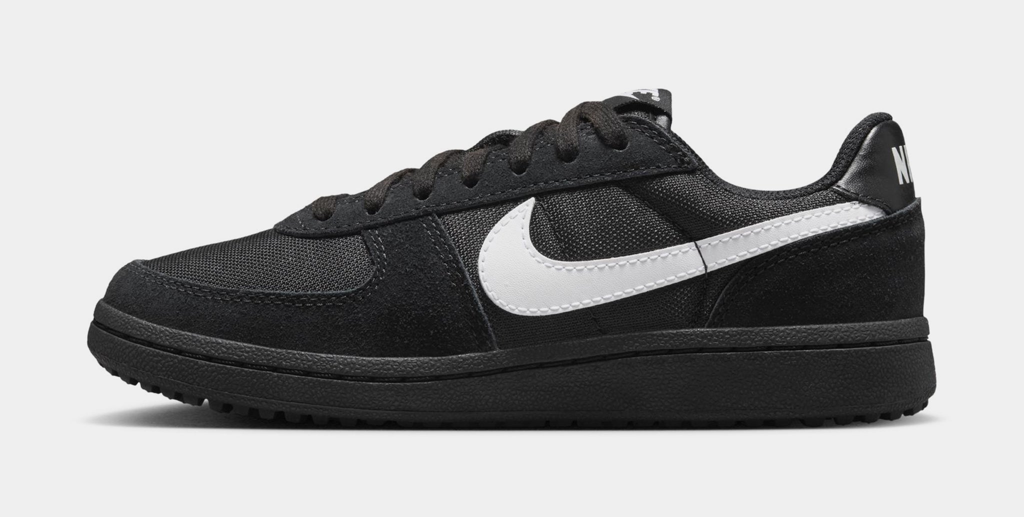 Nike Field General Grade School Lifestyle Shoes Black White Black