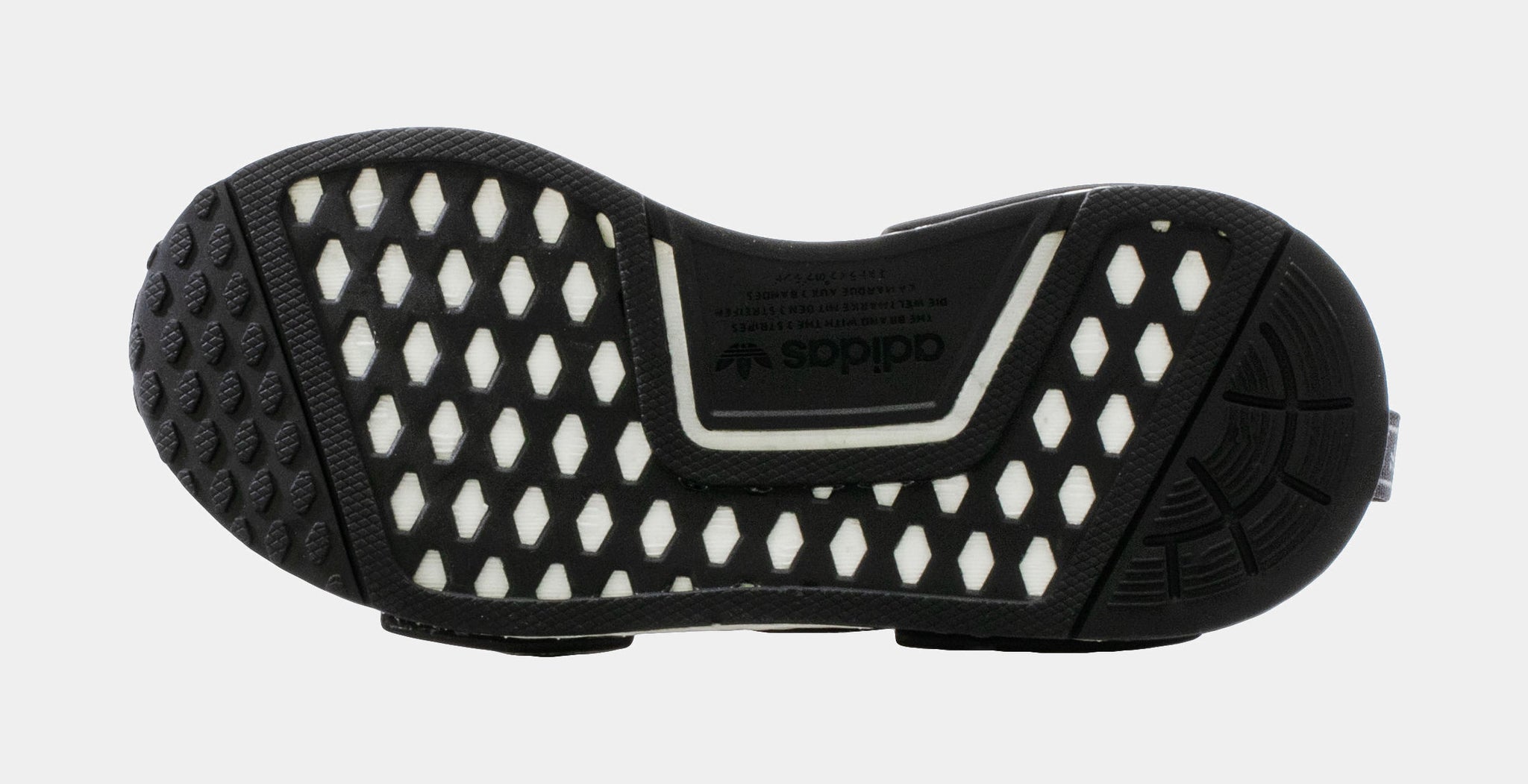 adidas Nmd R1 Preschool Running Shoes (Black)
