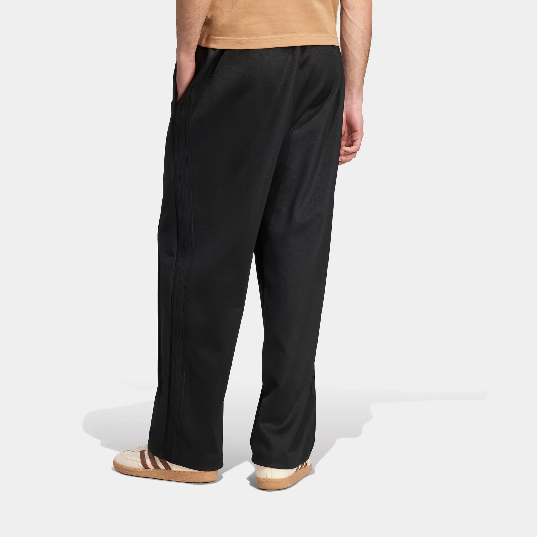 adidas Adicolor Baggy Fit Firebird Track Mens Pants Black Black