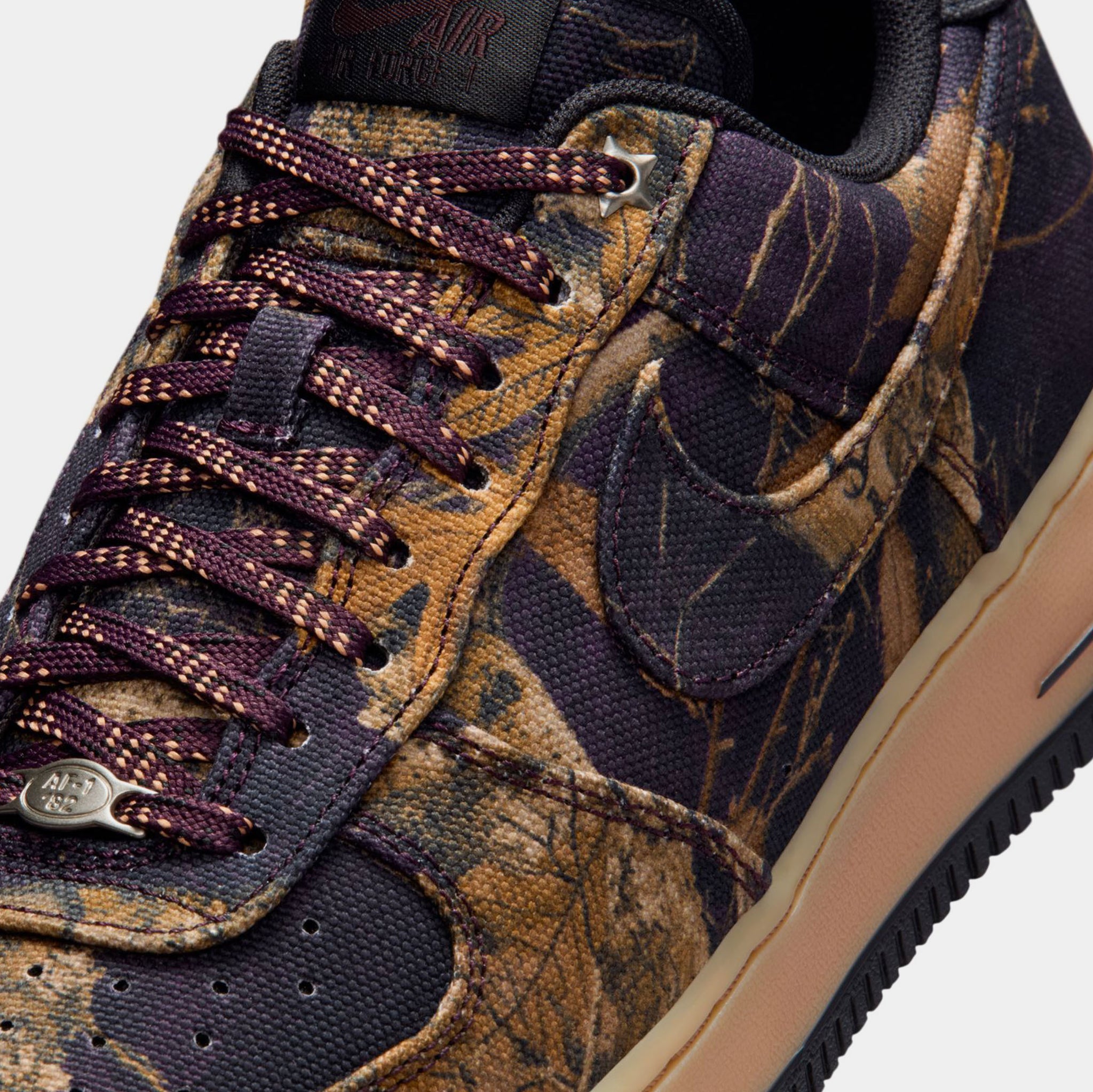Nike RealTree x Air Force 1 Camo Mens Lifestyle Shoes Multi 