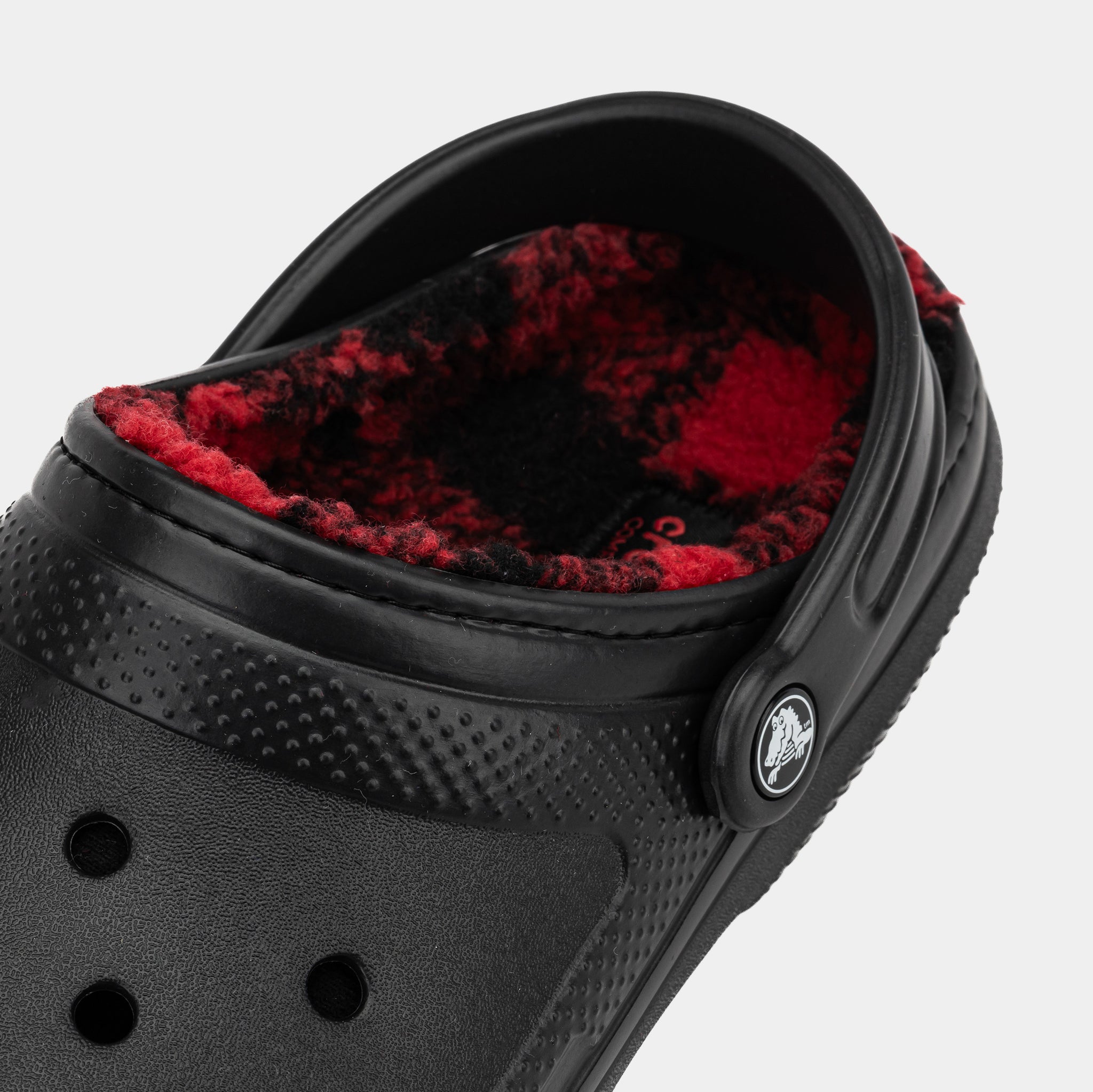 Lumberjack Red And Black Plaid Crocs Crocs Youth Unisex Mammoth