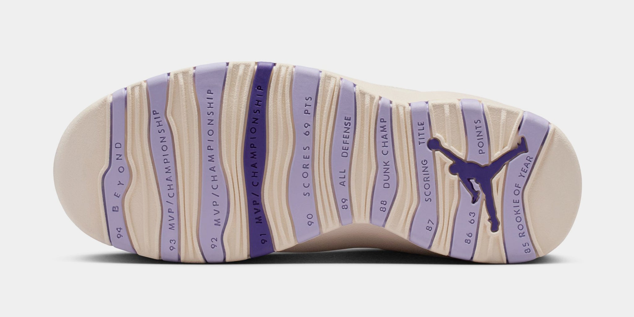 Jordan Air Jordan 10 Retro Hydrangeas Womens Lifestyle Shoes Chalk