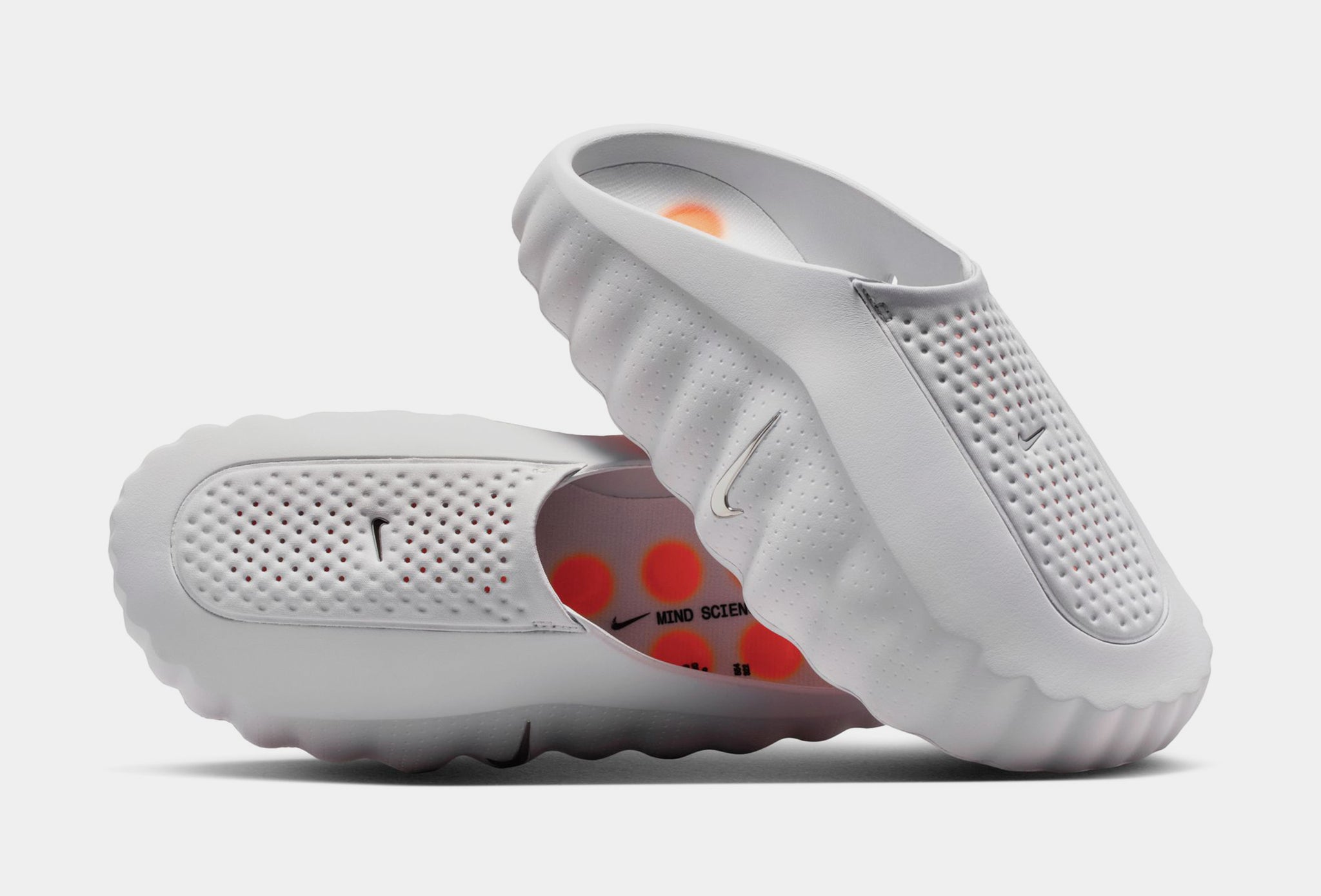 あ*あ様 NIKE MIND 001 28cm Nike Mind 001 Pregame Mules Mens Lifestyle Sandals Light Smoke