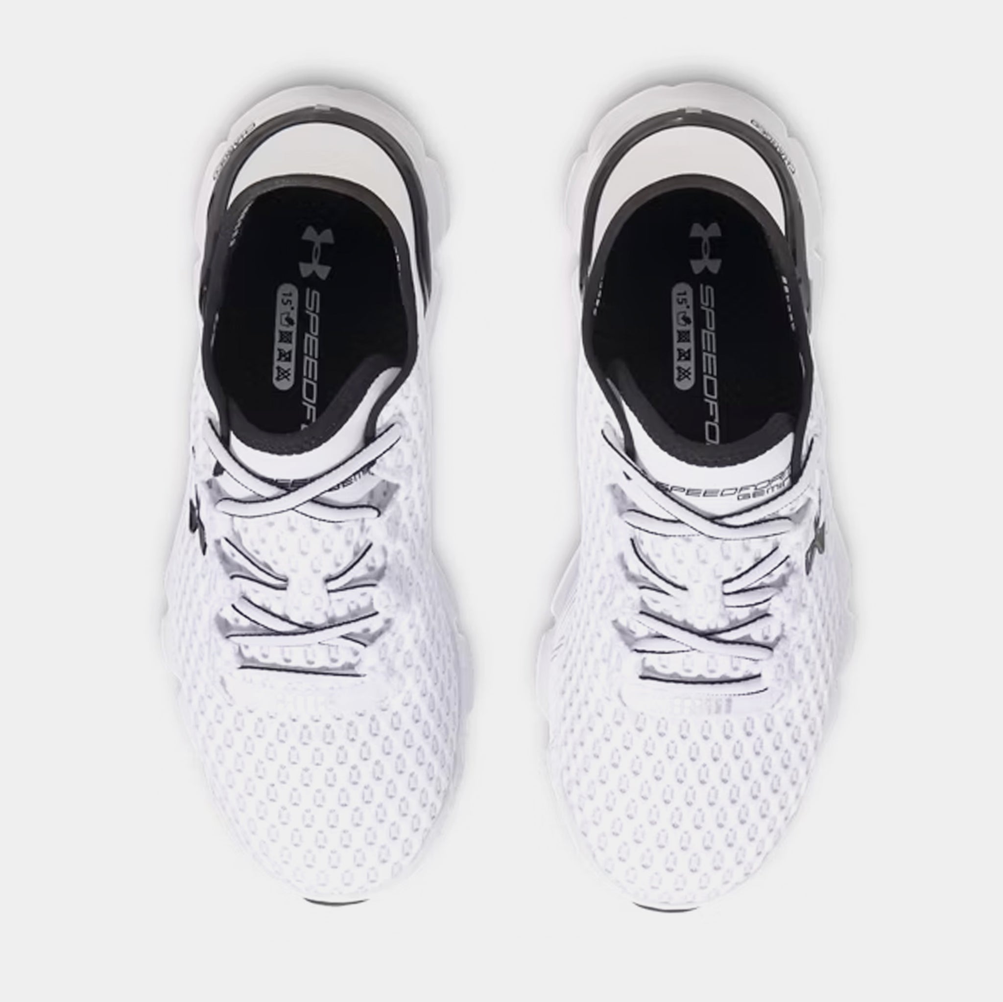Under Armour SpeedForm Gemini Mens Running Shoes White Black