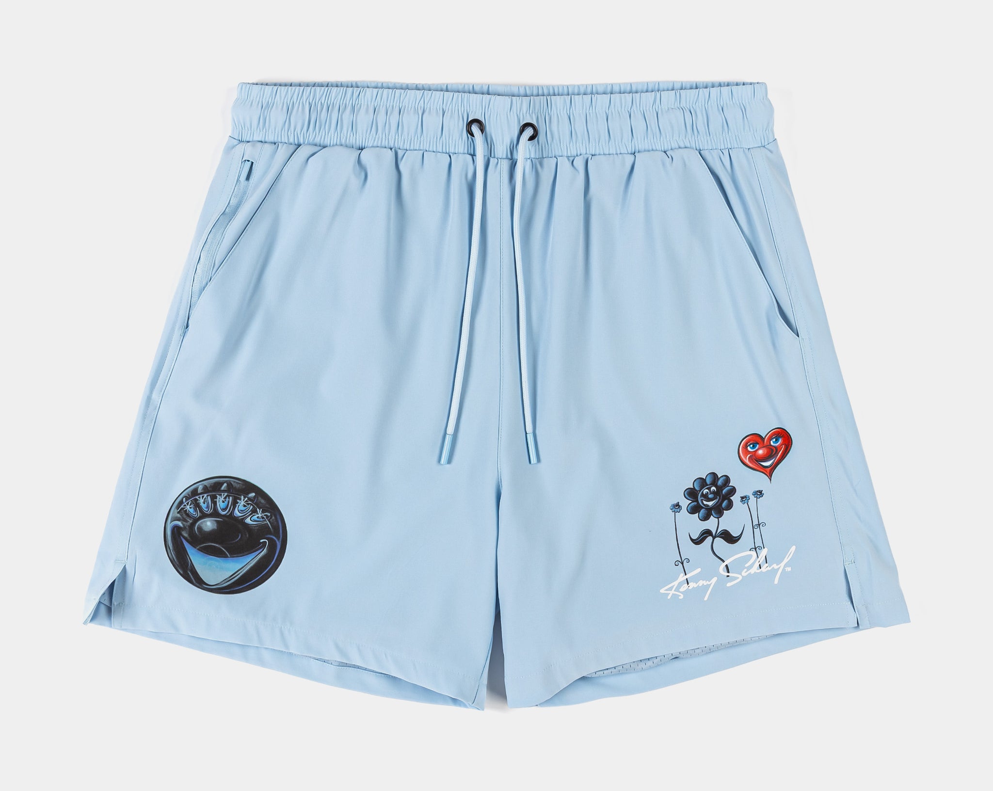 SHoe Palace SP x Kenny Scharf Flowers Hybrid Mens Shorts Blue
