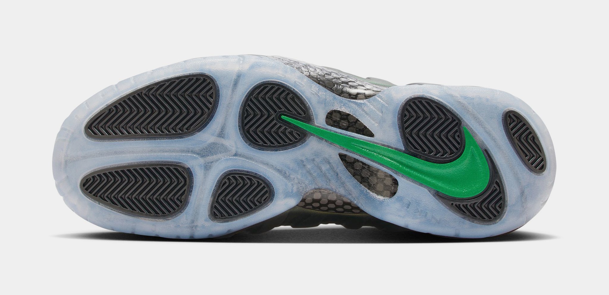 green and white foamposites