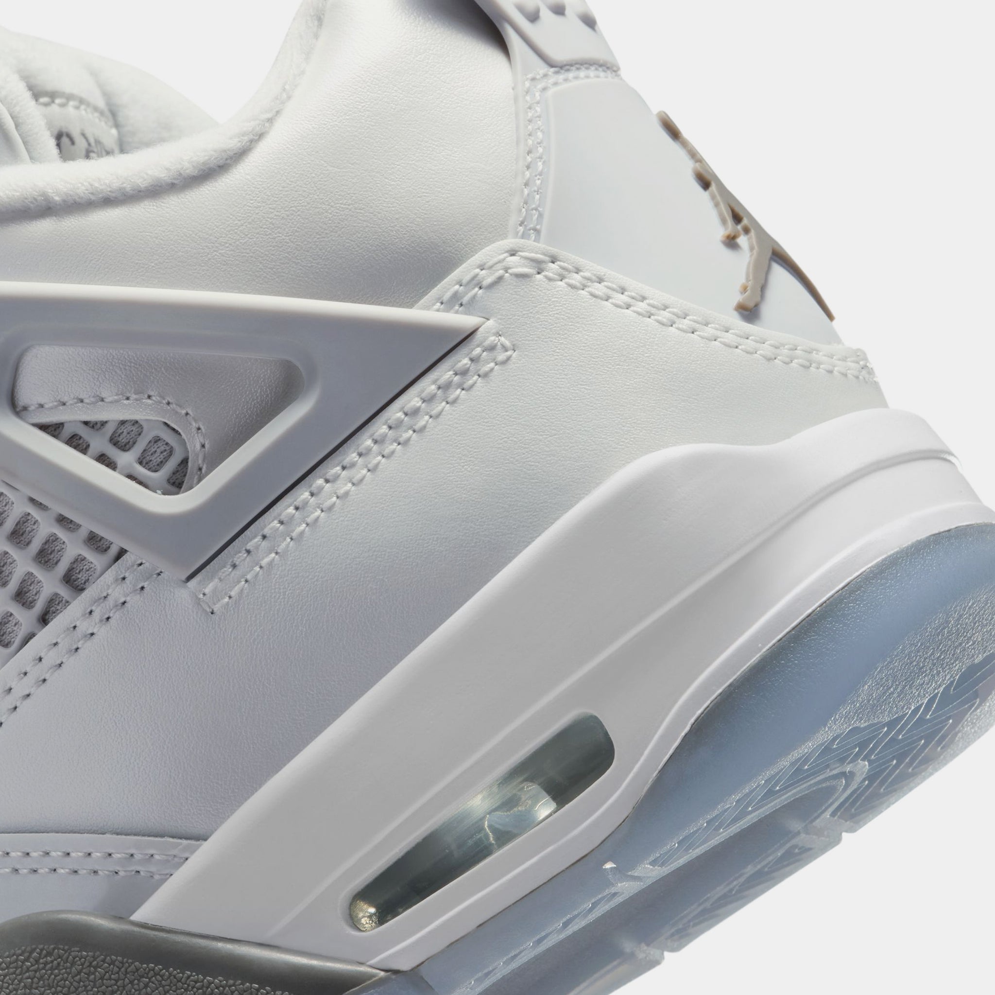 014 Area Code Jordan Air Jordan 4 Retro Blue Chill Grade School Lifestyle Shoes ...