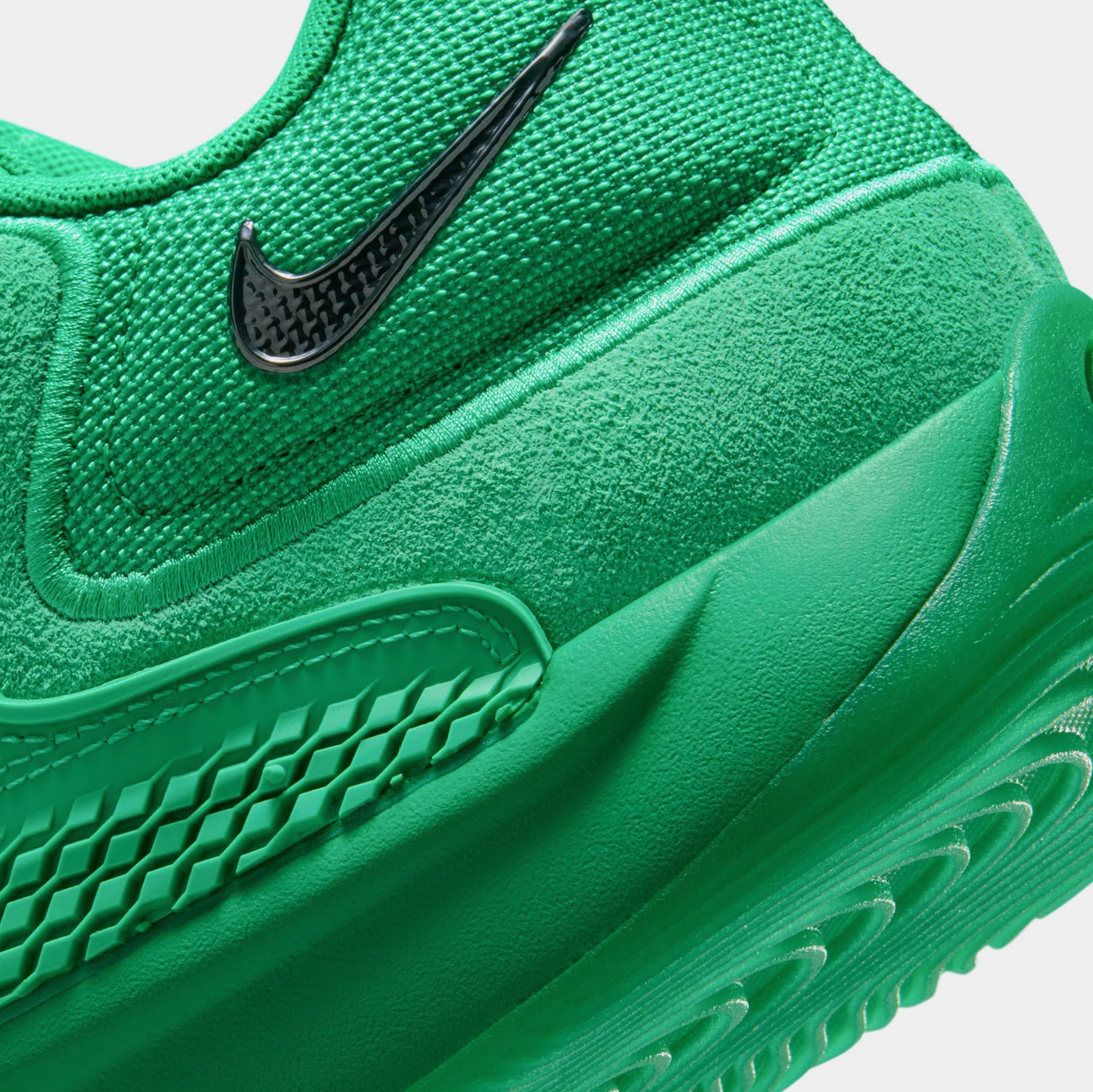 Nike KD 18 Warning Label Mens Basketball Shoes Stadium Green Black