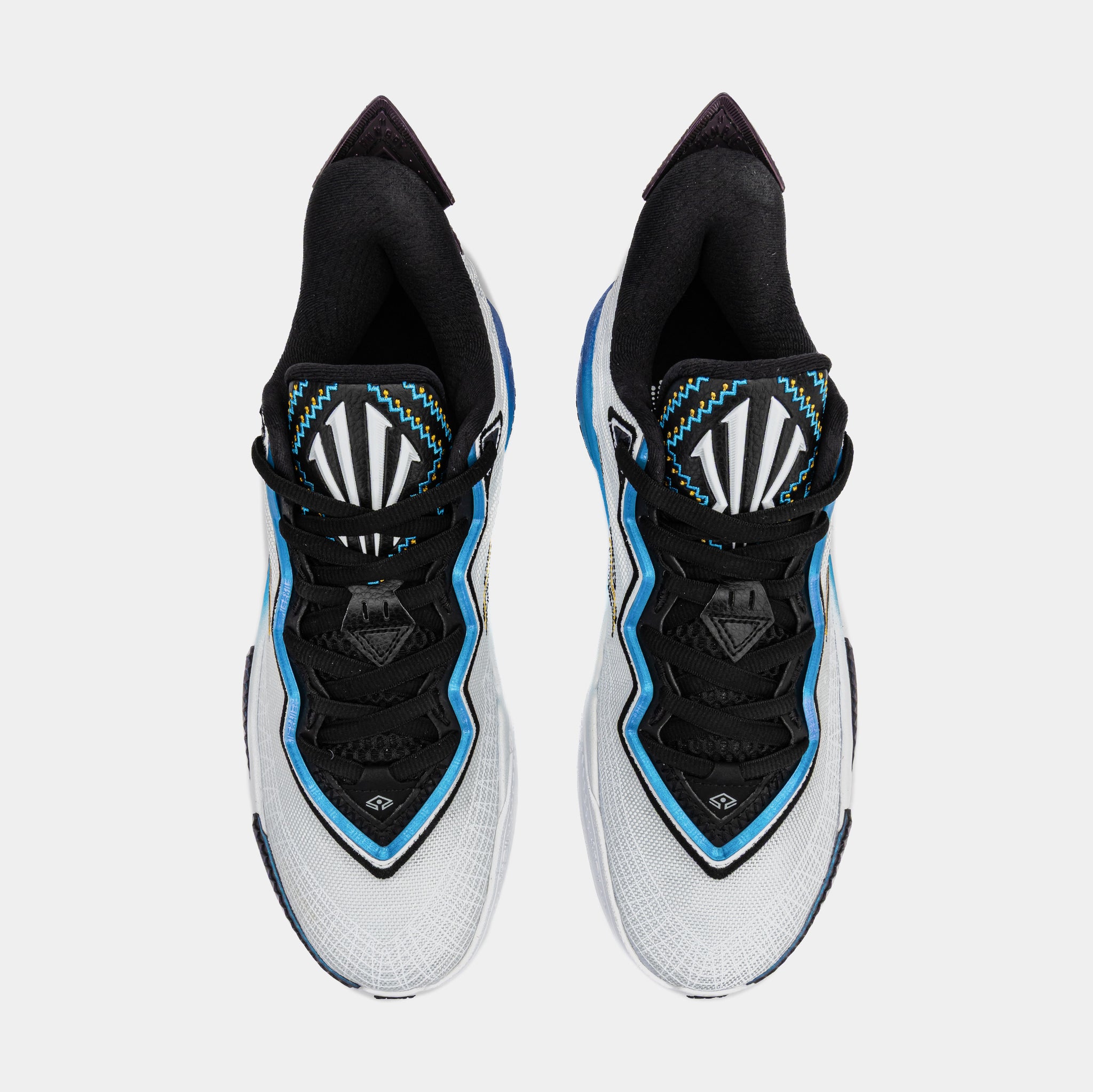 ANTA Kai 2 Dallas Mens Basketball Shoes White Gradient Blue Final 