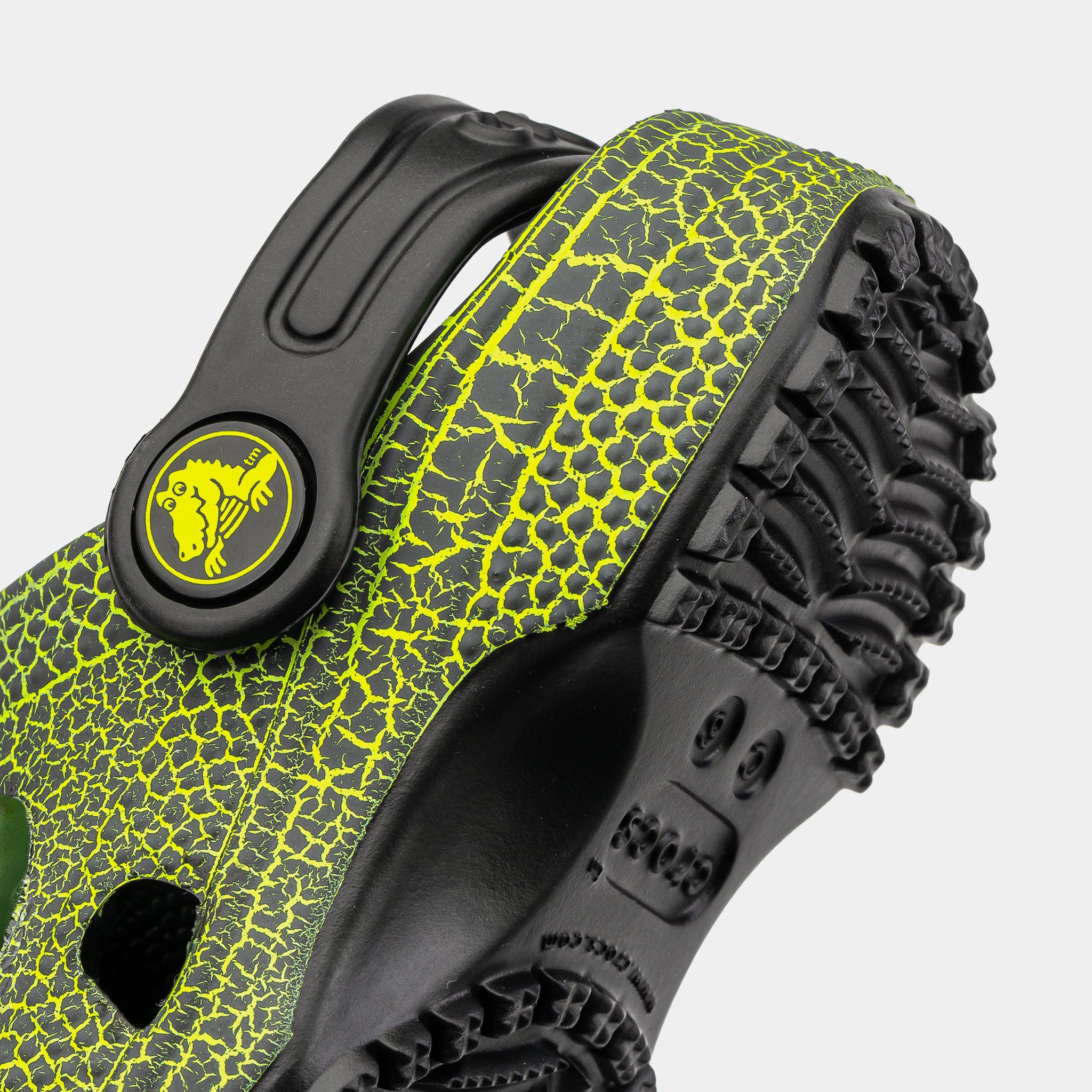 Crocs I Am Scary Dino Classic Clog Infant Toddler Sandals Green