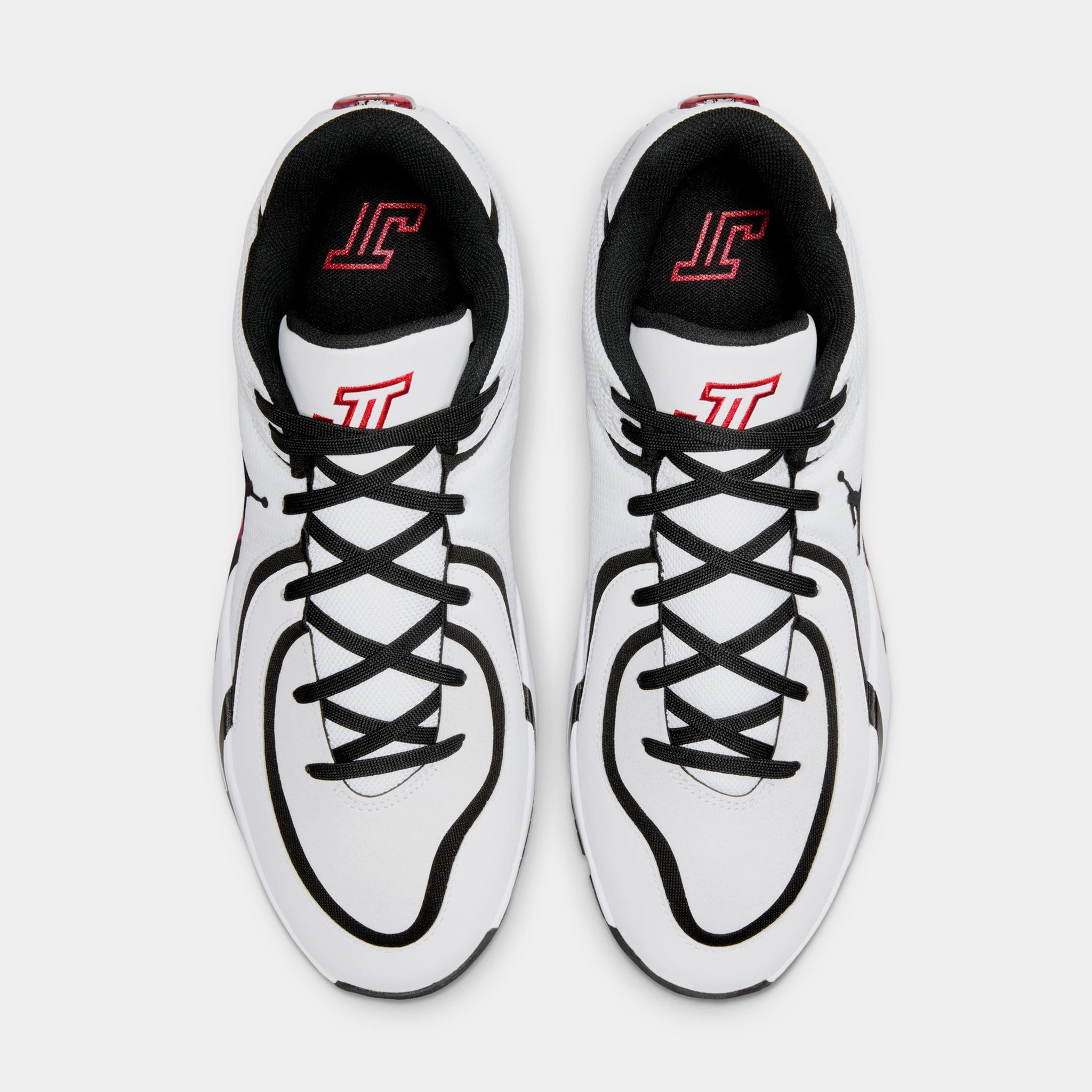 Jordan Tatum 4 Mens Basketball Shoes White University Red  display picture 2
