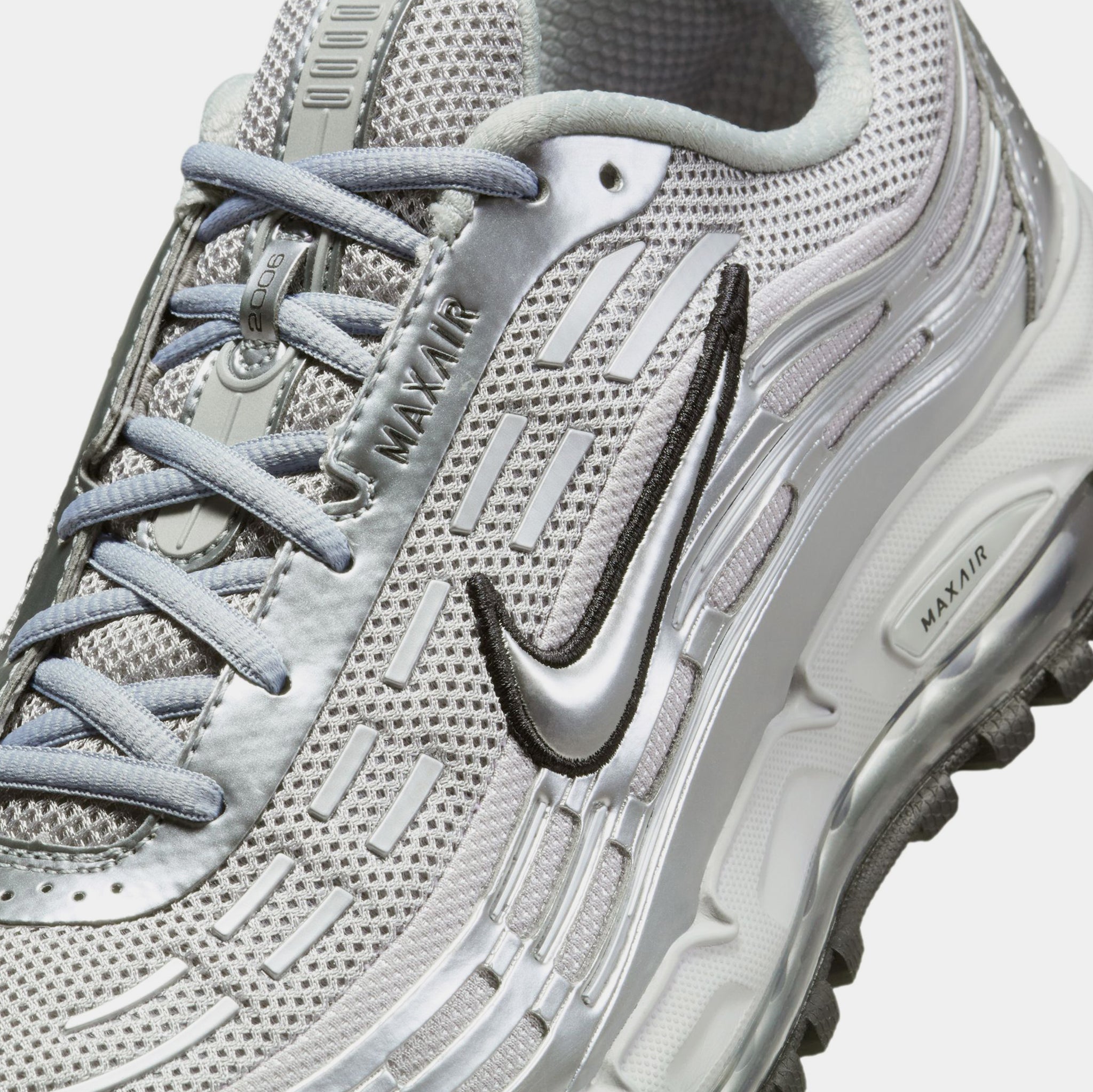 Nike Air Max TL 2.5 Mens Running Shoes Flat Silver Metallic Silver