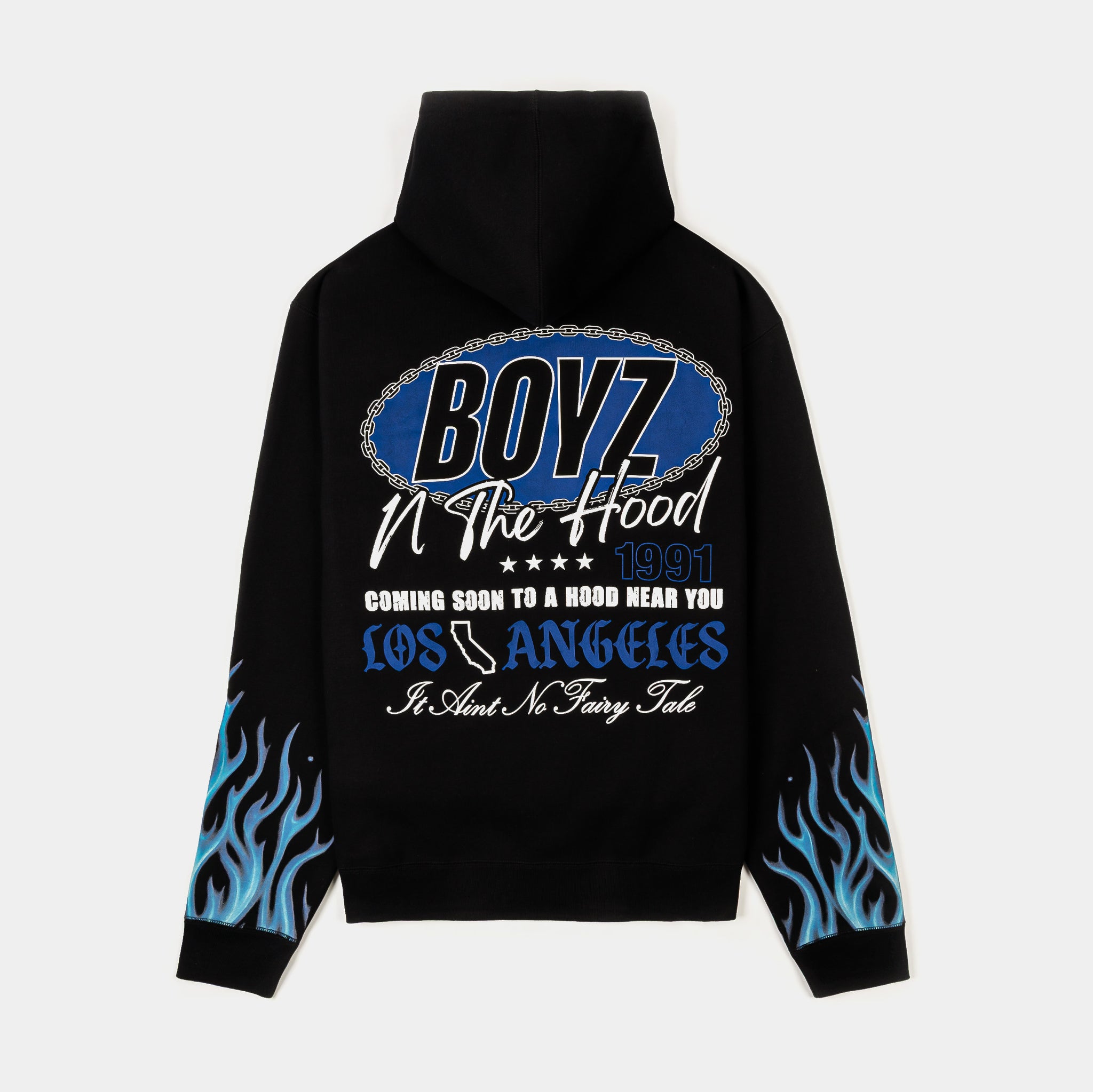 Shoe Palace SP x Boyz N The Hood Flames Pullover Mens Hoodie Black