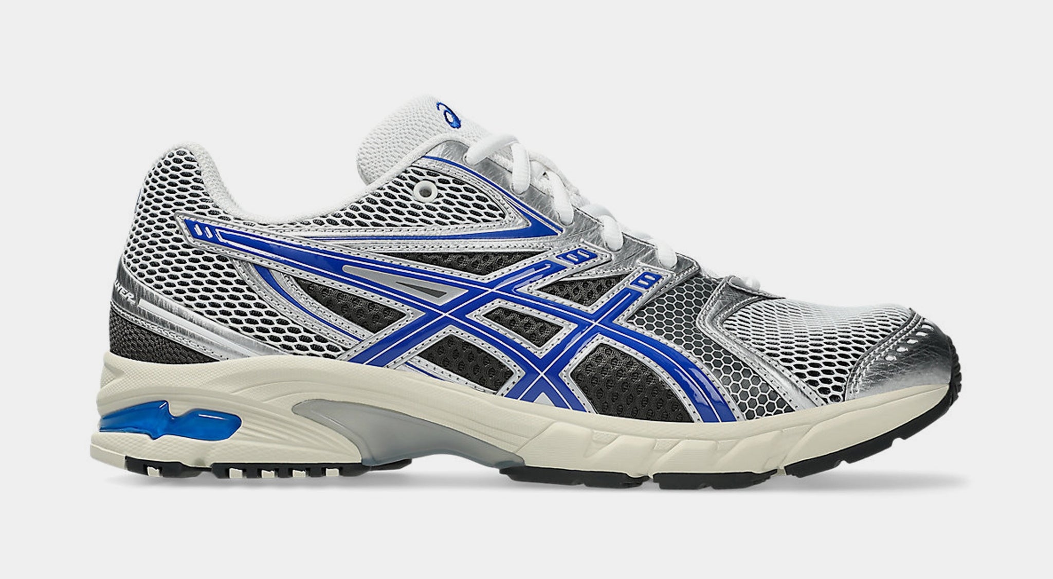 ASICS Gel DS Trainer 14 Mens Running Shoes White Asics Blue