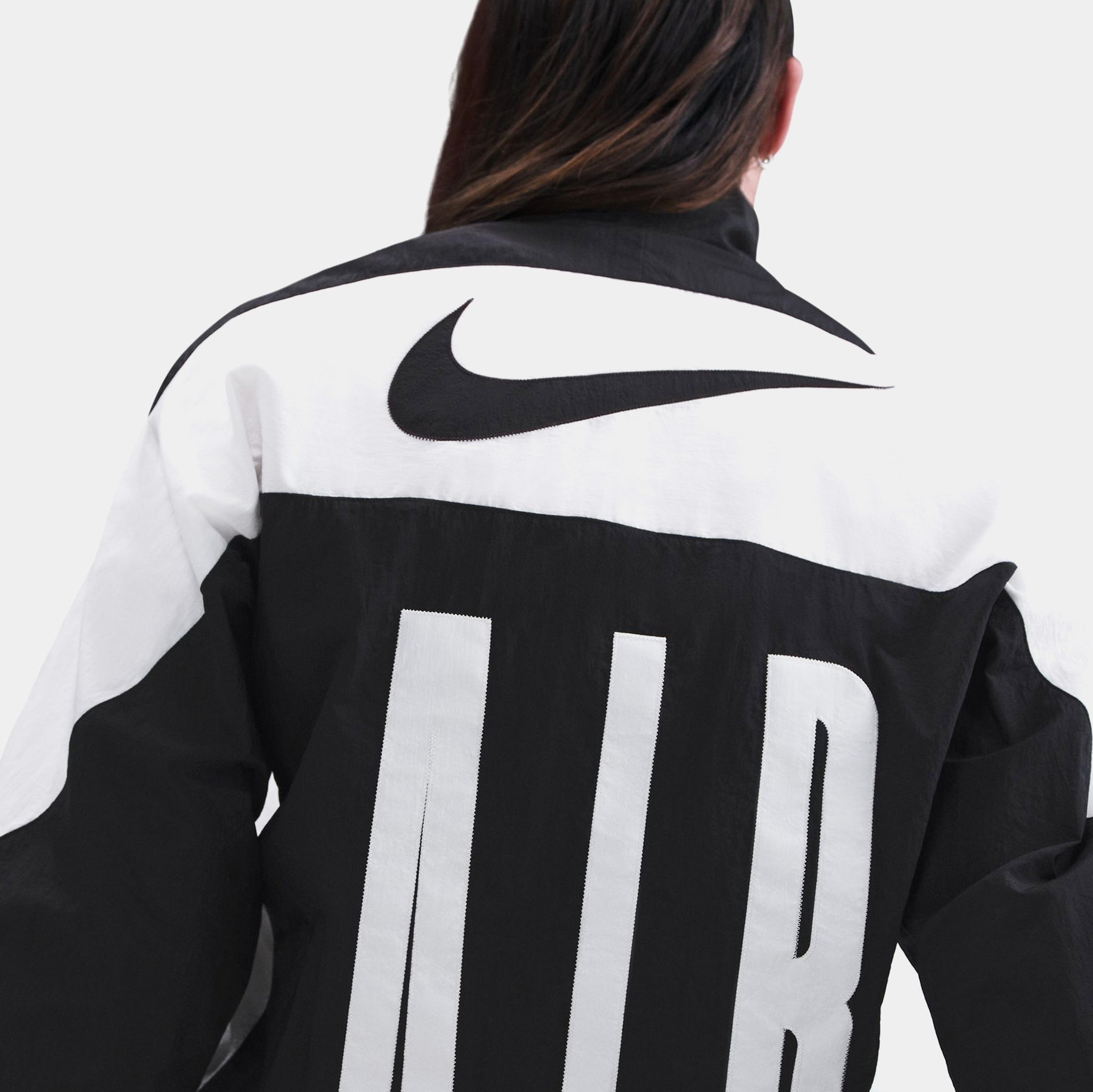 Nike NSW Air Woven Track Mens Jacket Black White HV0880-010 – Shoe Palace