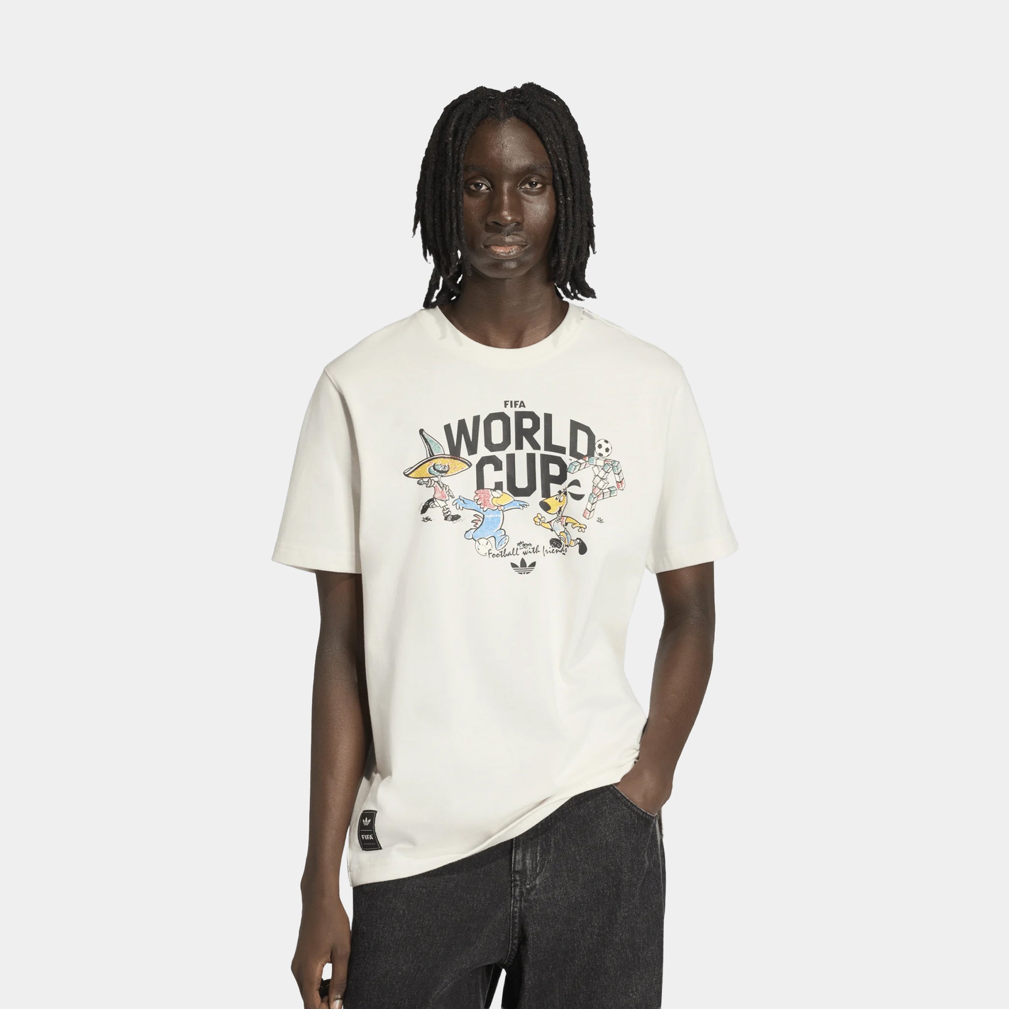 adidas FIFA World Cup 26 Group Mascot Mens Short Sleeve Shirt
