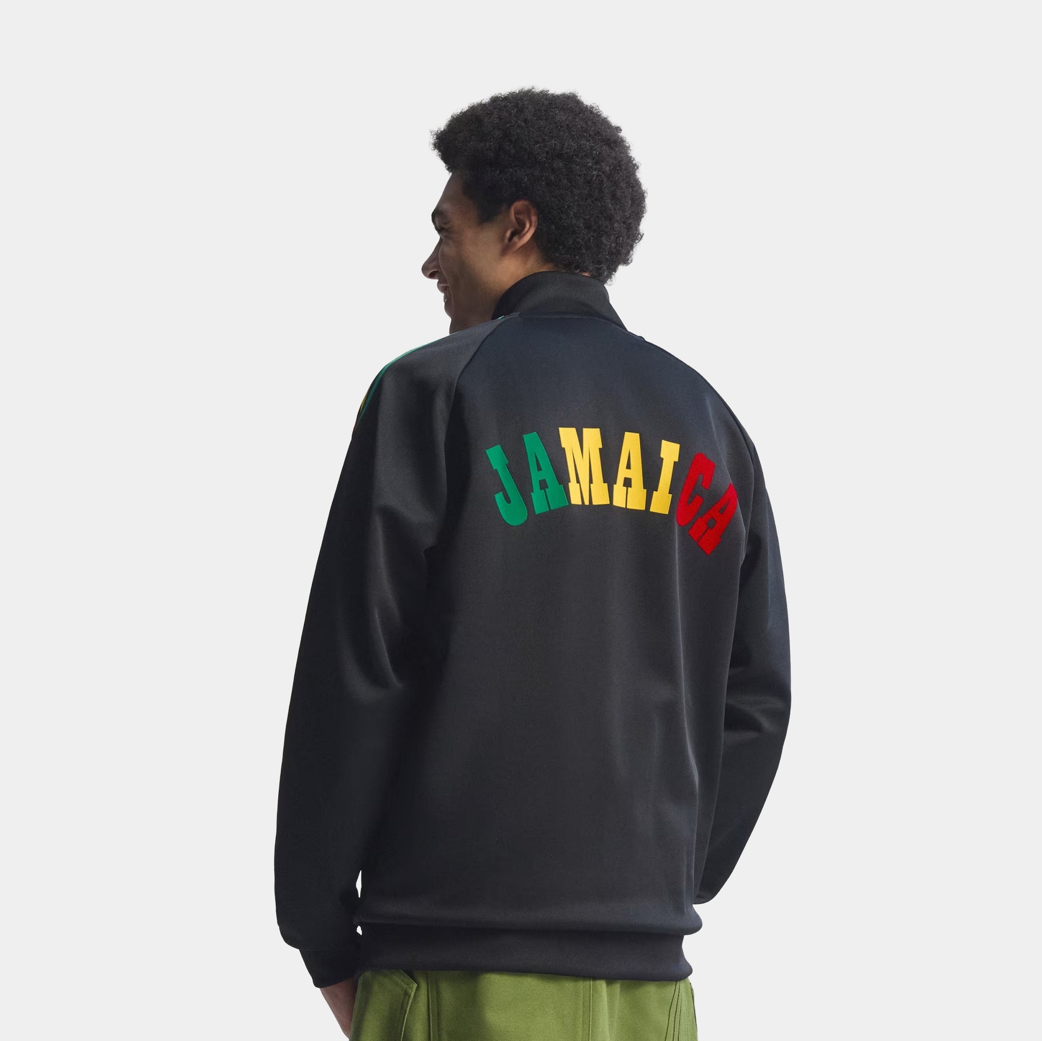 adidas Jamaica x Bob Marley Originals Track Mens Jacket Black