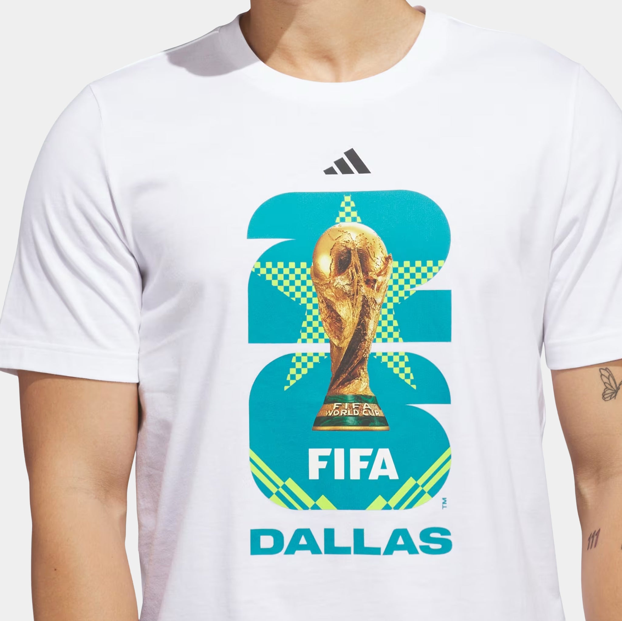 adidas FIFA World Cup '26 Host City Dallas Graphic Mens Short
