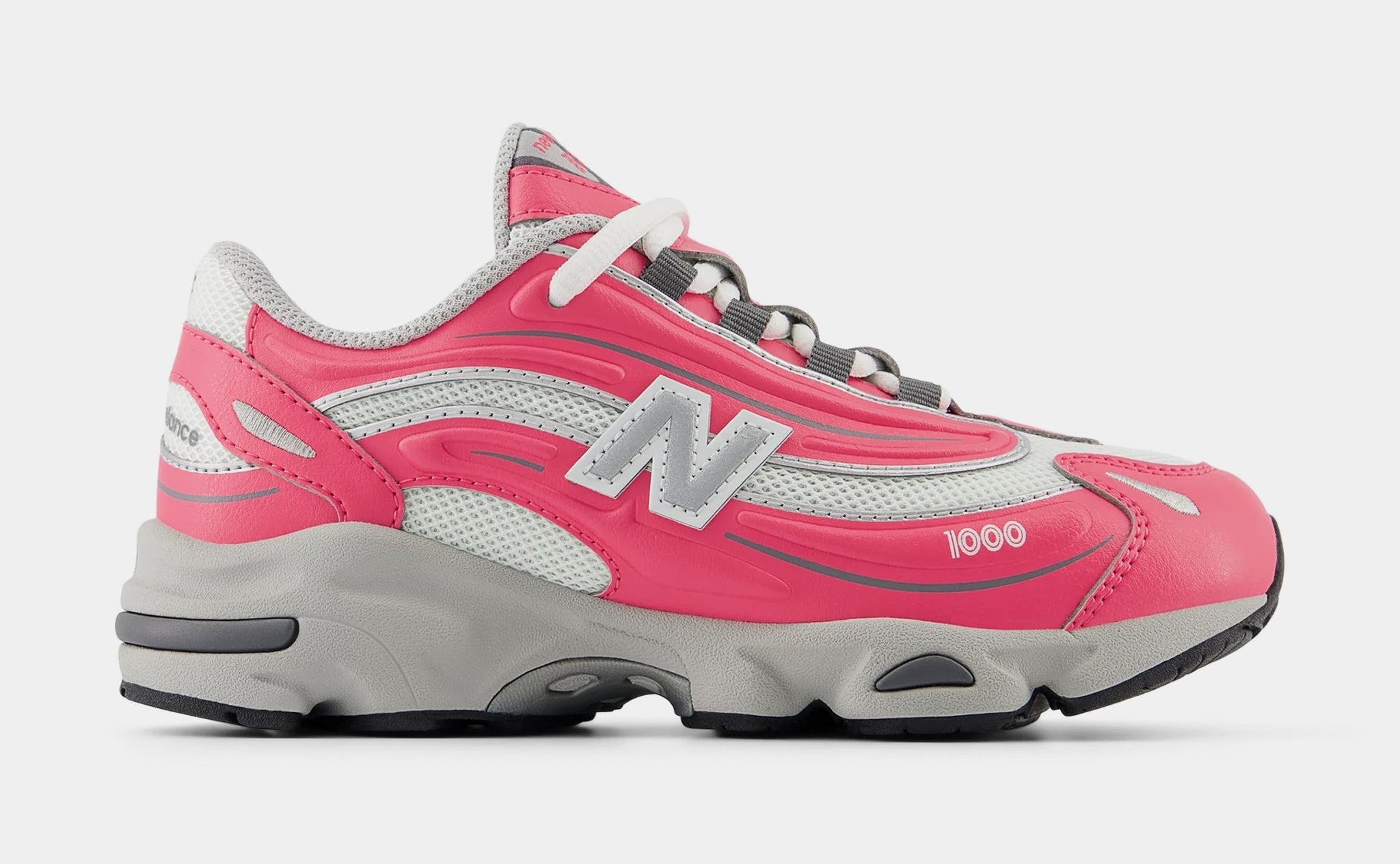 New Balance 1000 Preschool Running Shoes Pink Grey PC1000SG – Shoe