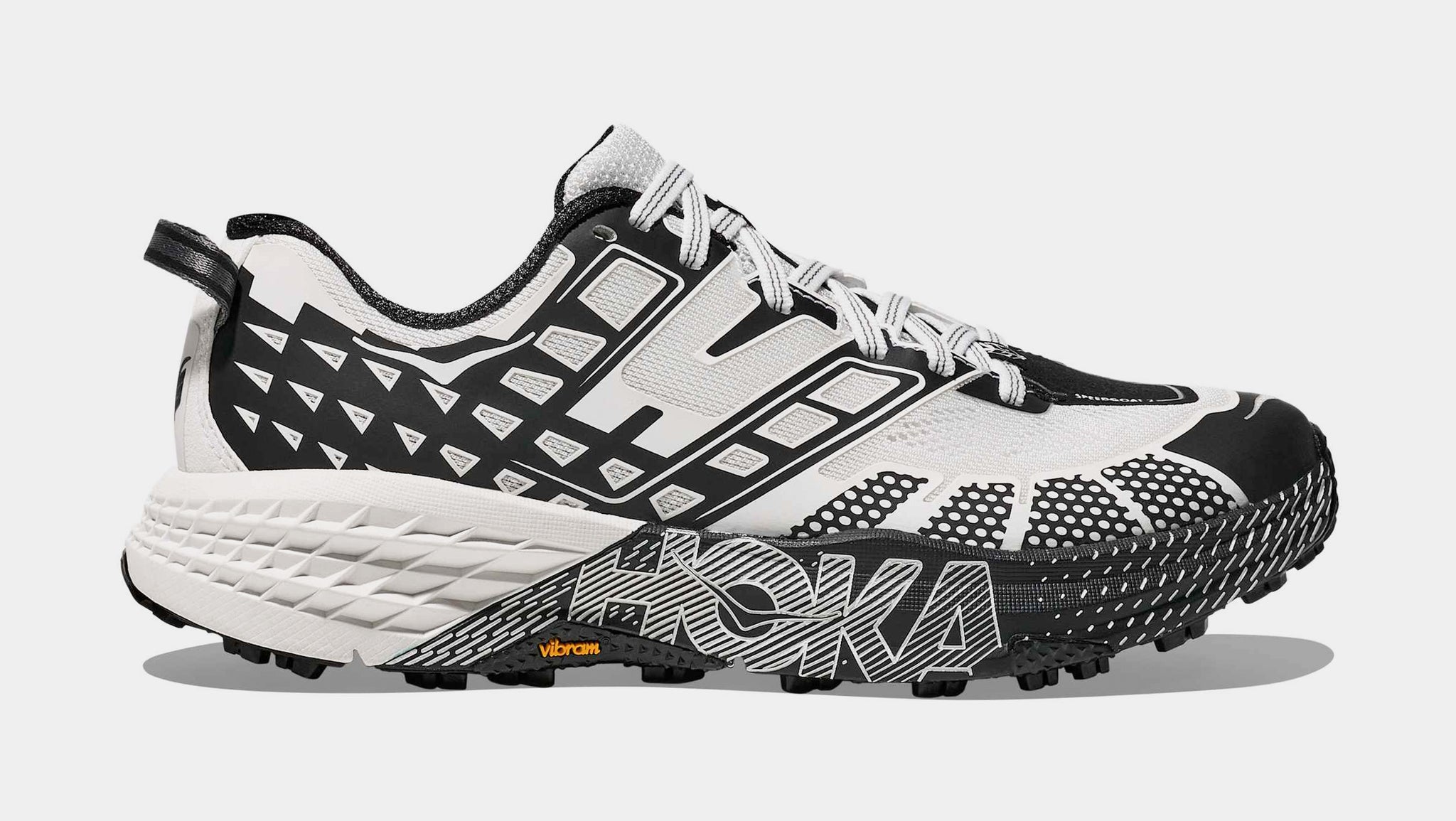 Hoka Speedgoat 2 Frost Mens Running Shoes Black Frost 1162710-BKFR