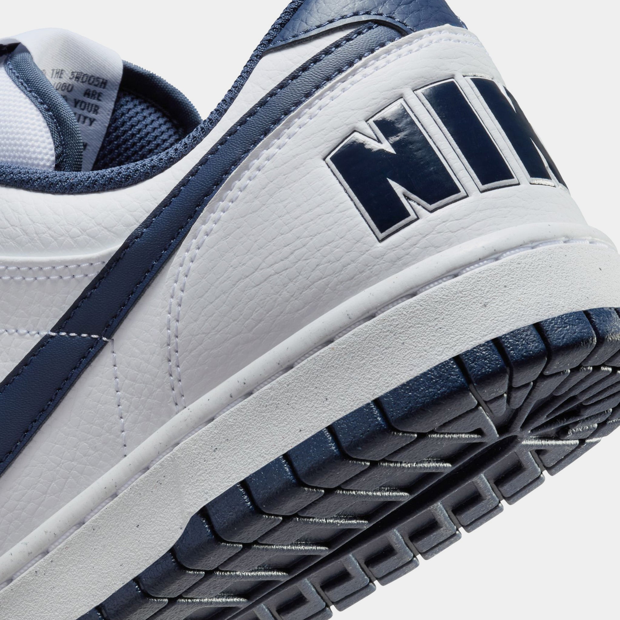 Nike Big Low Midnight Navy Mens Lifestyle Shoes White Midnight