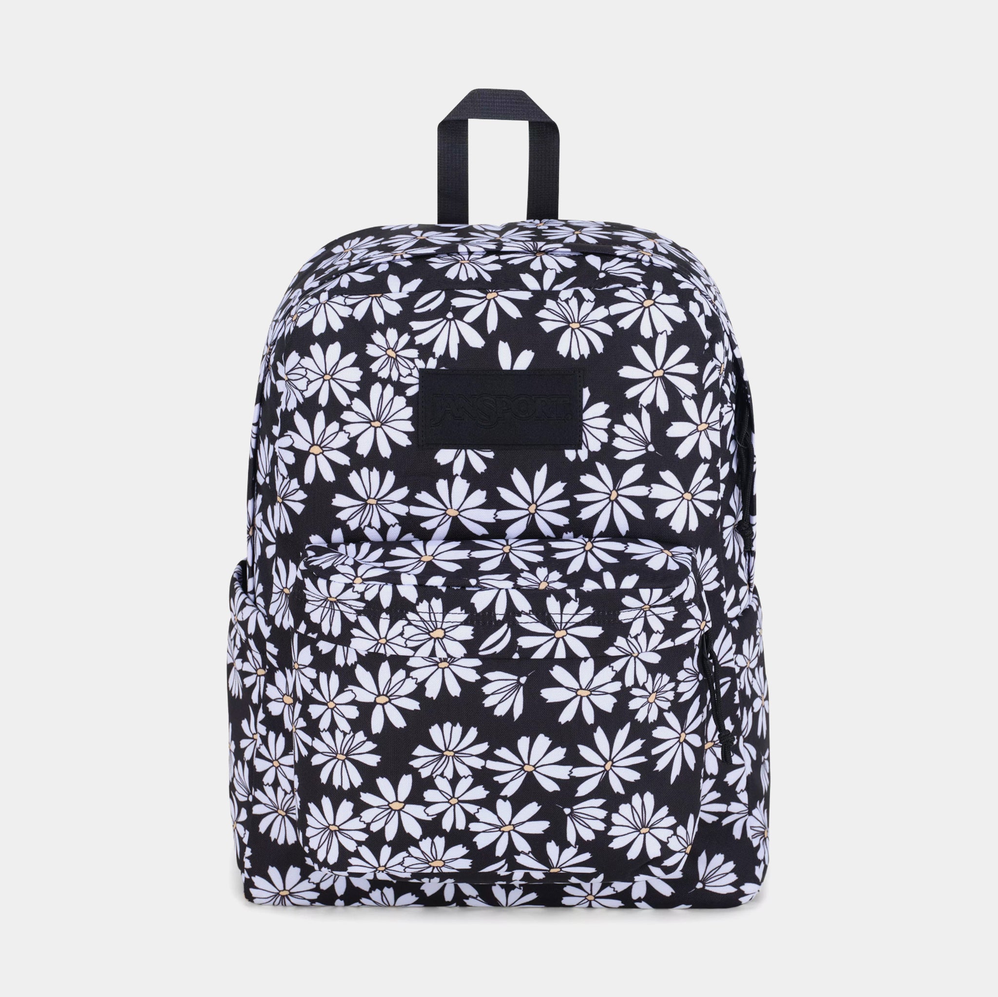 JANSPORT Superbreak Plus Laptop Womens Backpack Black White JS0A4QUEGY0 –  Shoe Palace