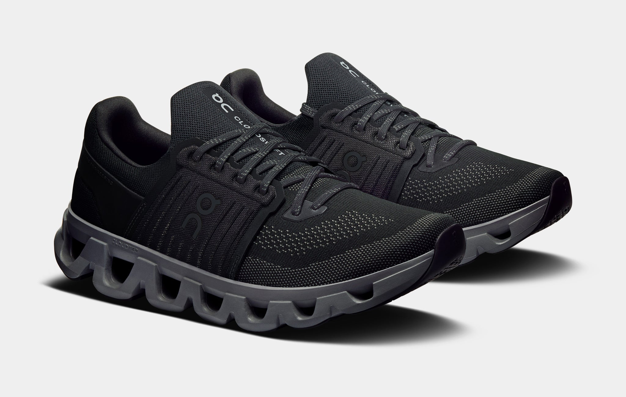 On Cloudswift 4 AD Mens Running Shoes Black Rock 3MF10570080  display picture 1