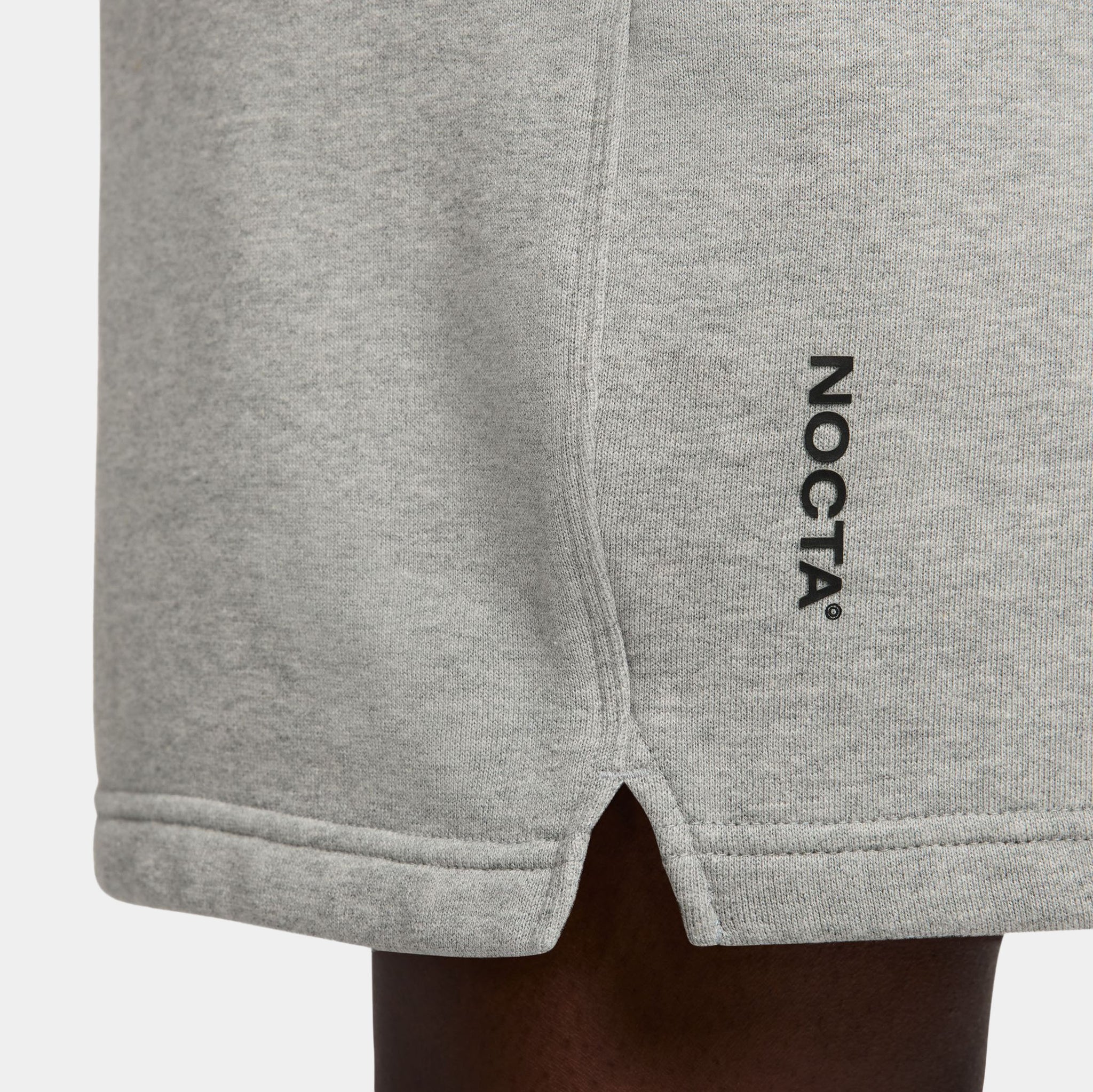 Nike NOCTA Cardinal Fleece Mens Shorts Dark Grey Heather Matte