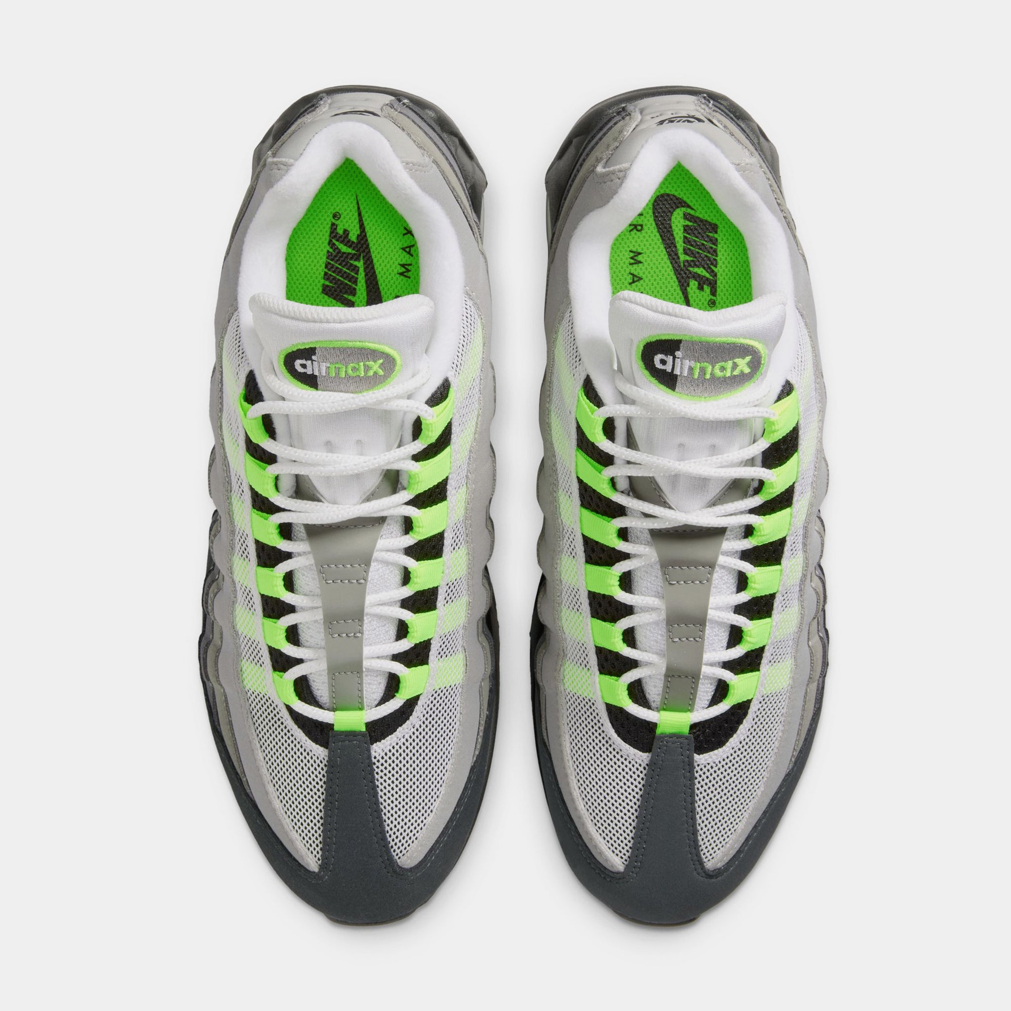 Nike Air Max 95 Big Bubble Neon Mens Running Shoes Black Neon 