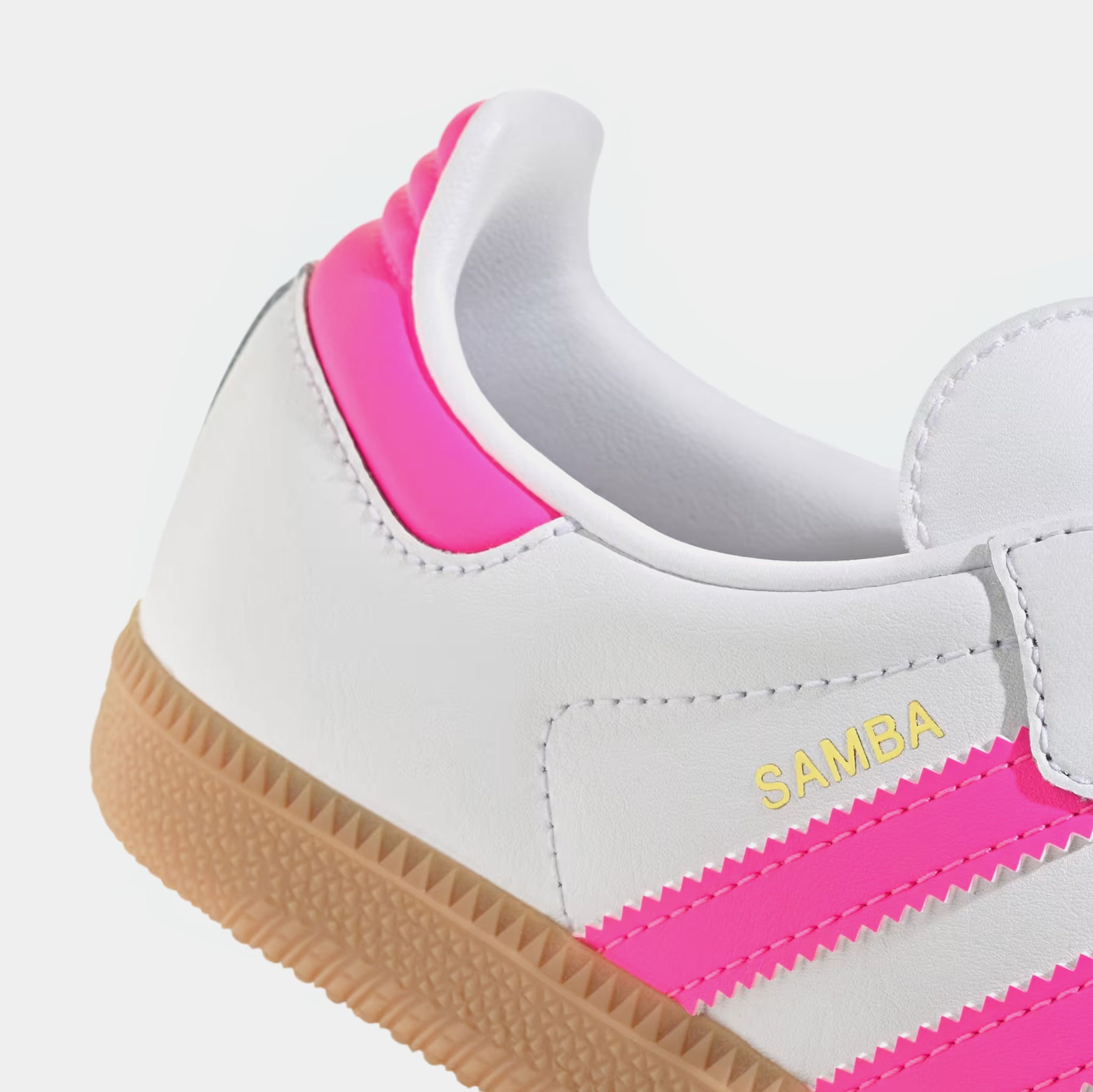 adidas Samba OG Grade School Lifestyle Shoes Cloud White Lucid Pink Gum  JQ2831 – Shoe Palace