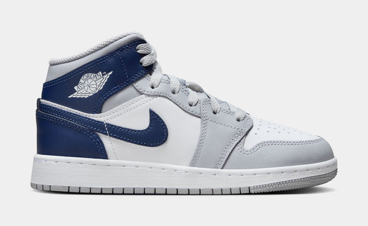 Jordan Air Jordan 1 Retro Mid Wolf Grey Midnight Navy