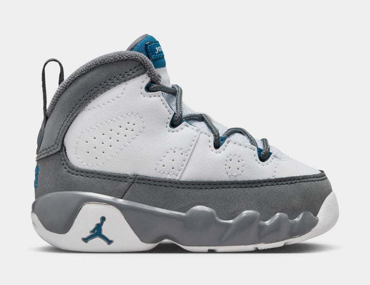 Jordan Air Jordan 9 Retro Flint Grey and French Blue Grade School