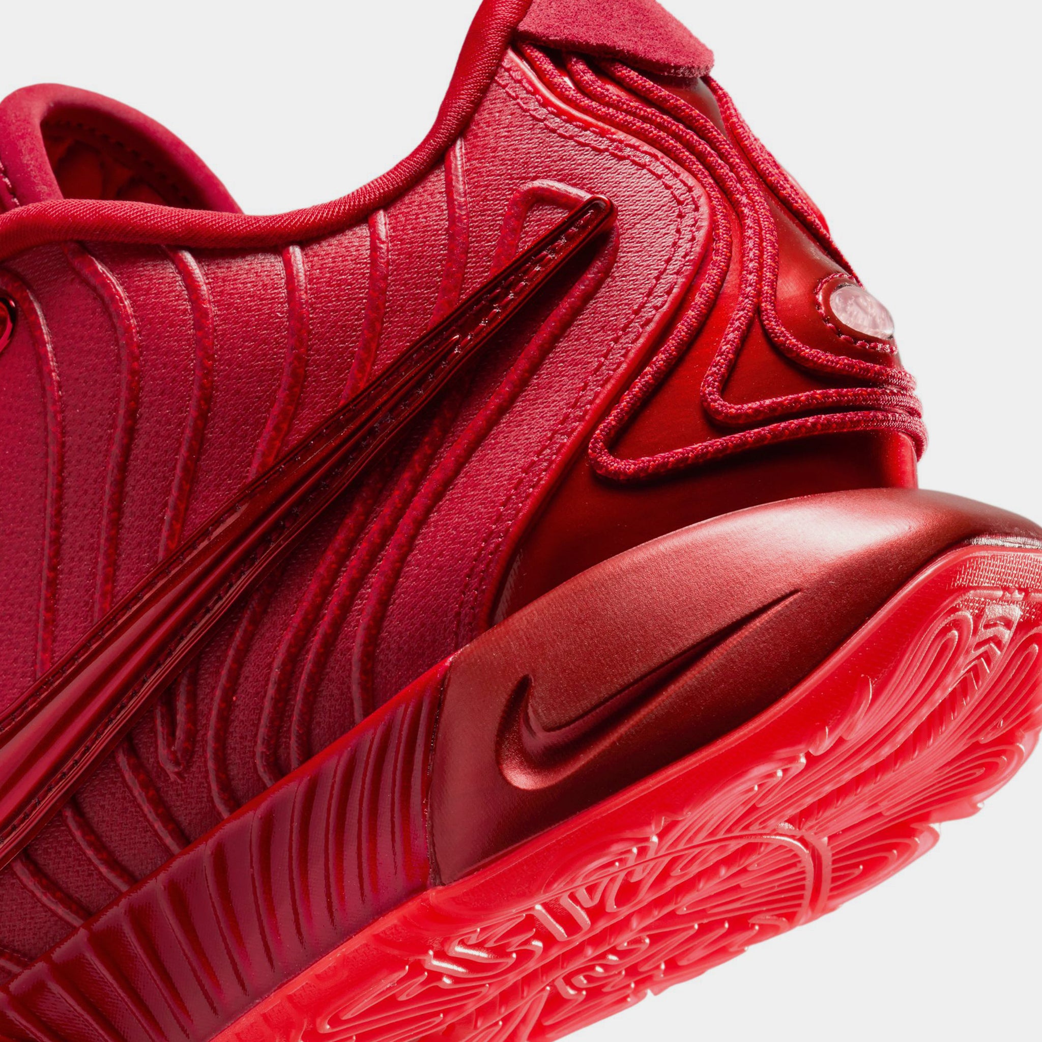 Basketball Shoes Crimson Color Shoes Nike LeBron XXI Gym Red