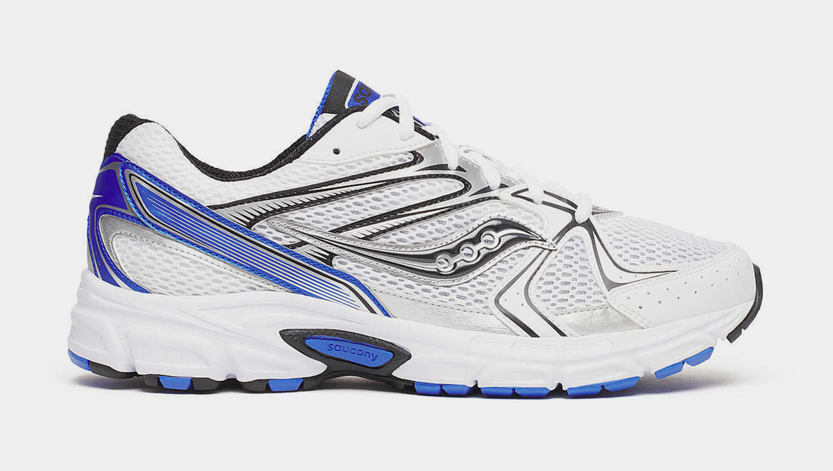 Saucony Ride Millennium Mens Running Shoes White Royal