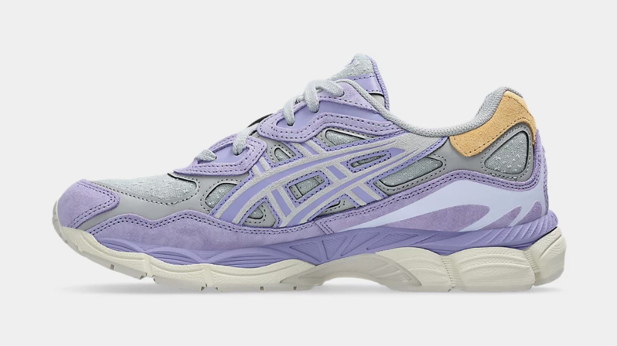 ASICS Gel NYC Mens Running Shoes Piedmont Grey Bluebell 1203A826 