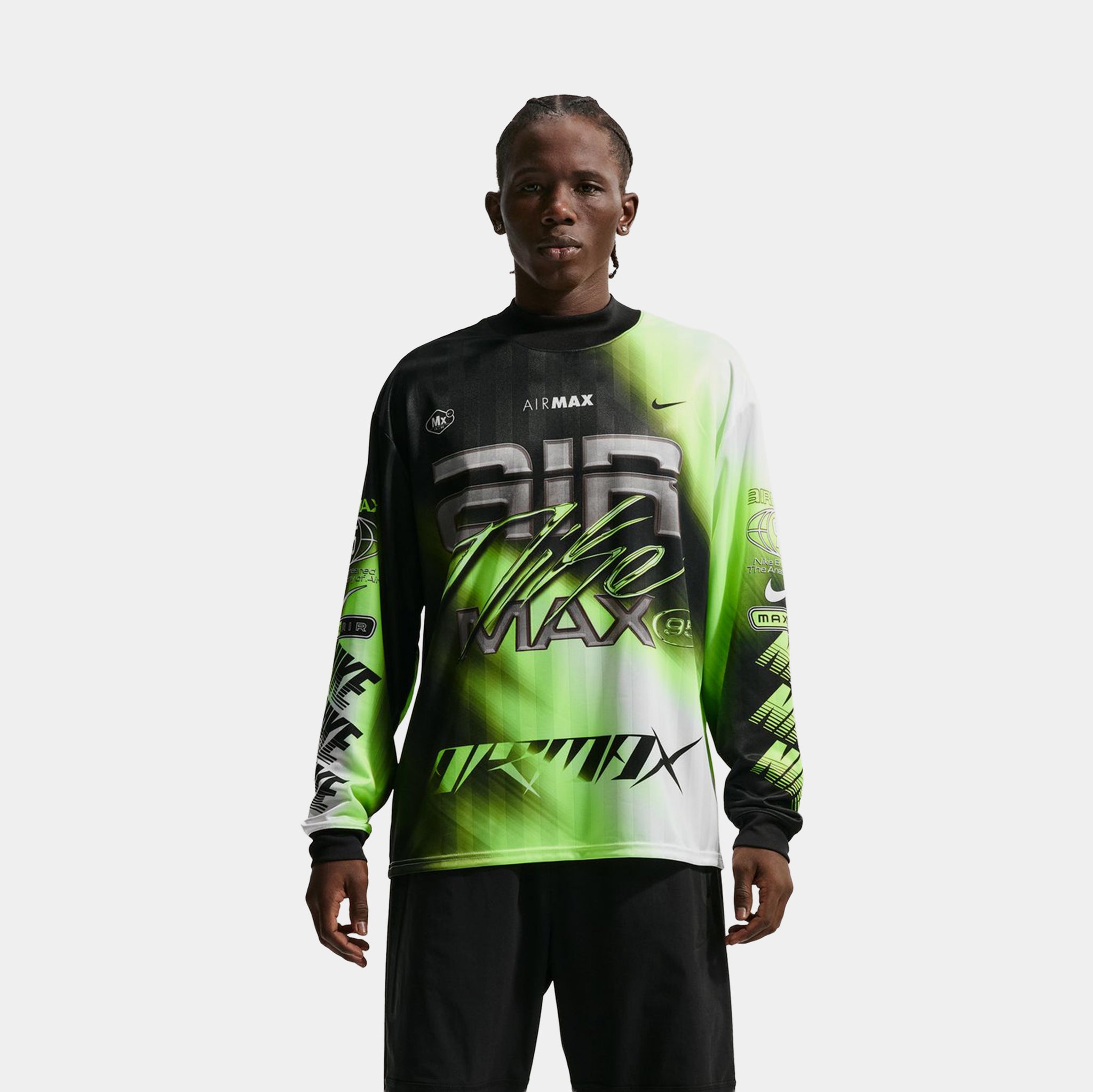 Nike Air Max Culture Of Football Dr Fit Long Sleeve Mens Jersey 