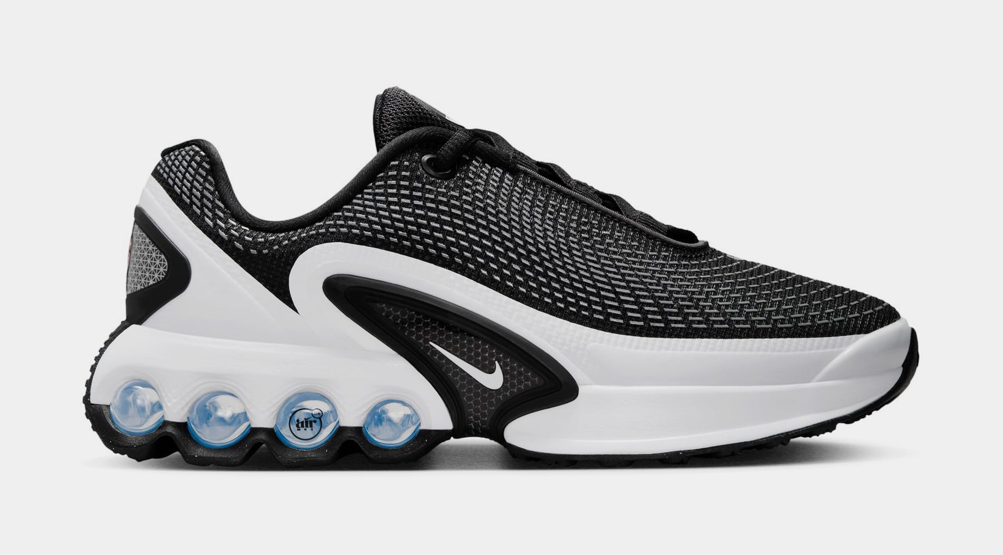 Nike Air Max DN Grade School Lifestyle Shoes Black White Cool Grey