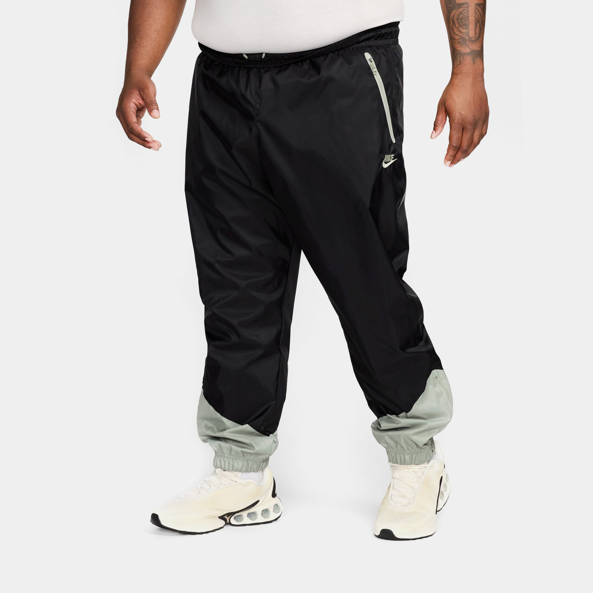 Nike NSW Woven Lined Mens Pants Black Green DX0653-015 – Shoe Palace