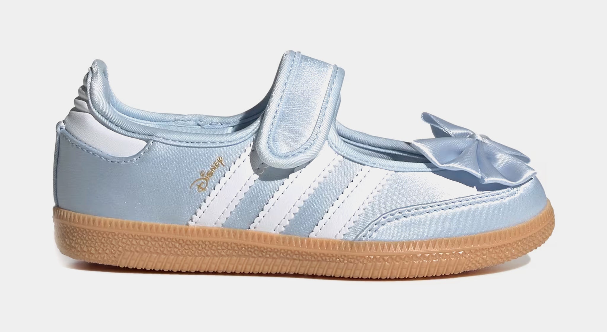 adidas Disney Samba Jane Shoes - Kids - Crystal Sky / Cloud White / Gum - 3 adidas Disney Samba Jane Shoes - Kids - Crystal Sky / Cloud White / Gum - 3