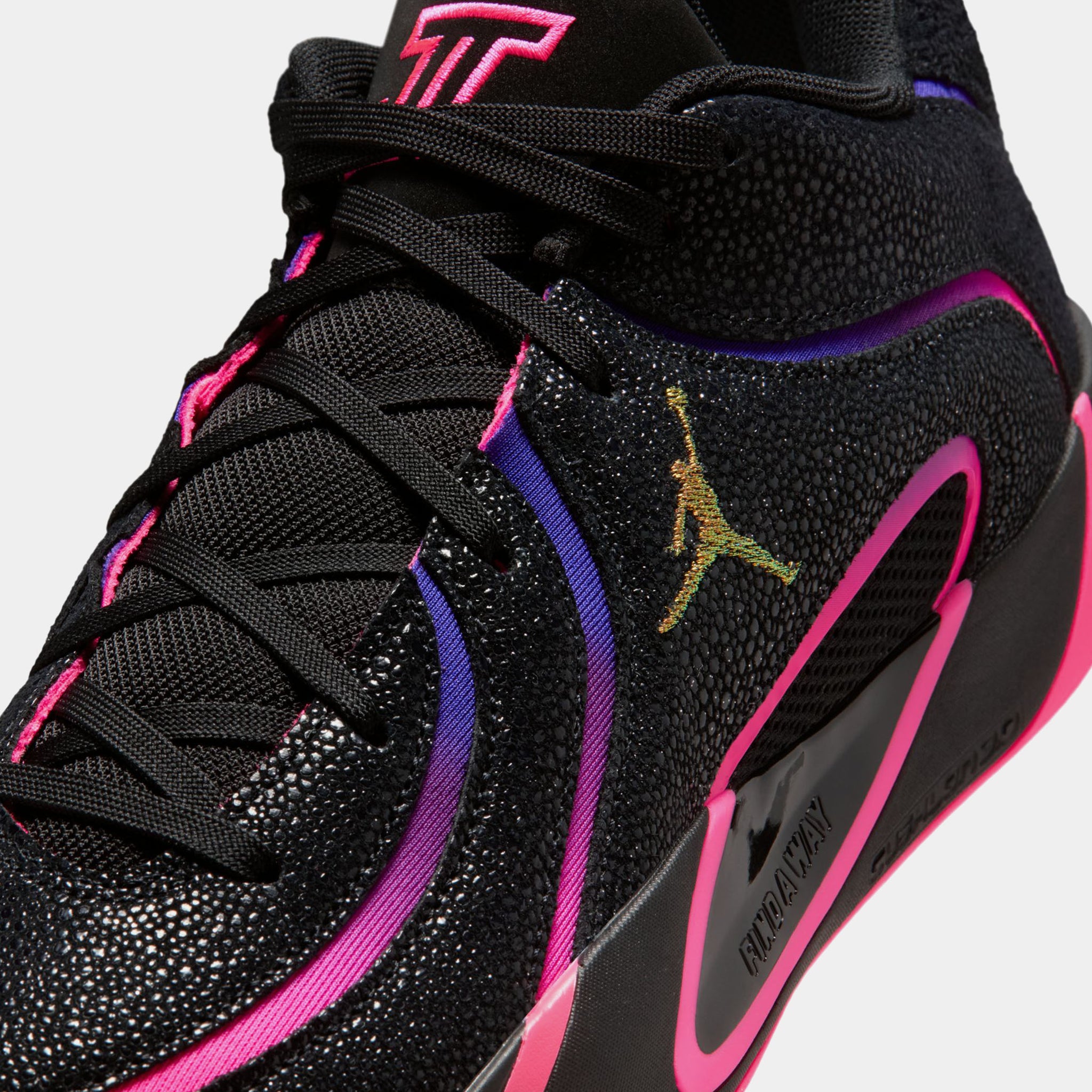 Jordan Tatum 4 Smooth Soul Vol.2 Mens Basketball Shoes Black Hyper