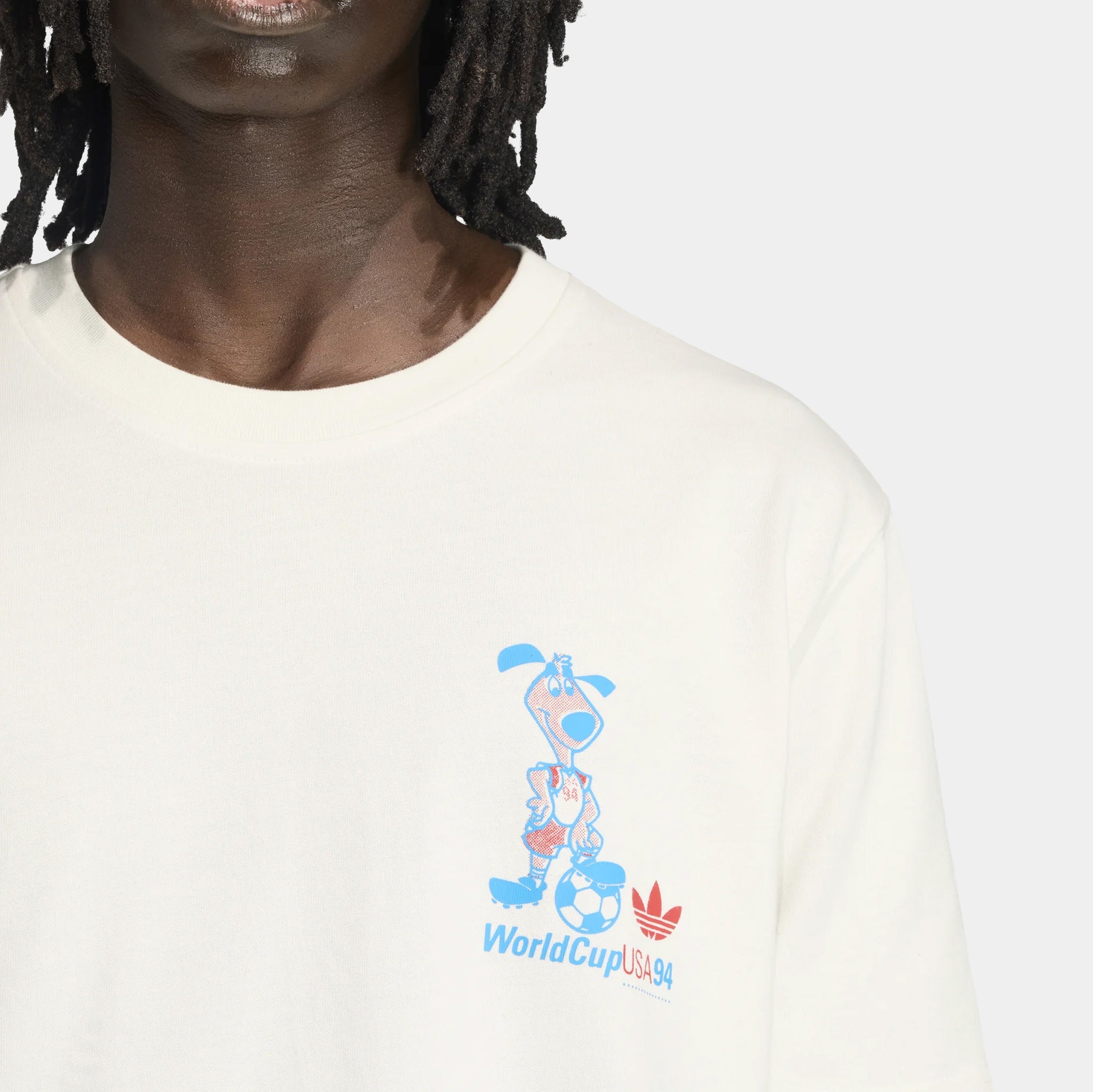 adidas FIFA World Cup 26 Striker Mascot Mens Short Sleeve Shirt