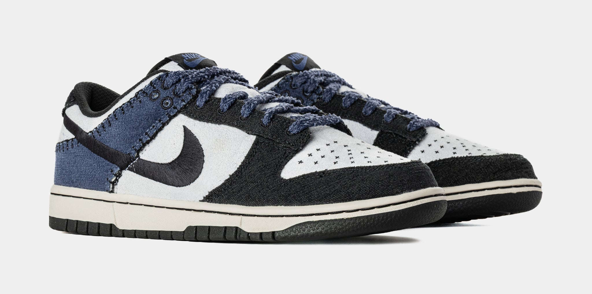 Nike Dunk Low Retro SE Mens Lifestyle Shoes White Off Noir Sanded