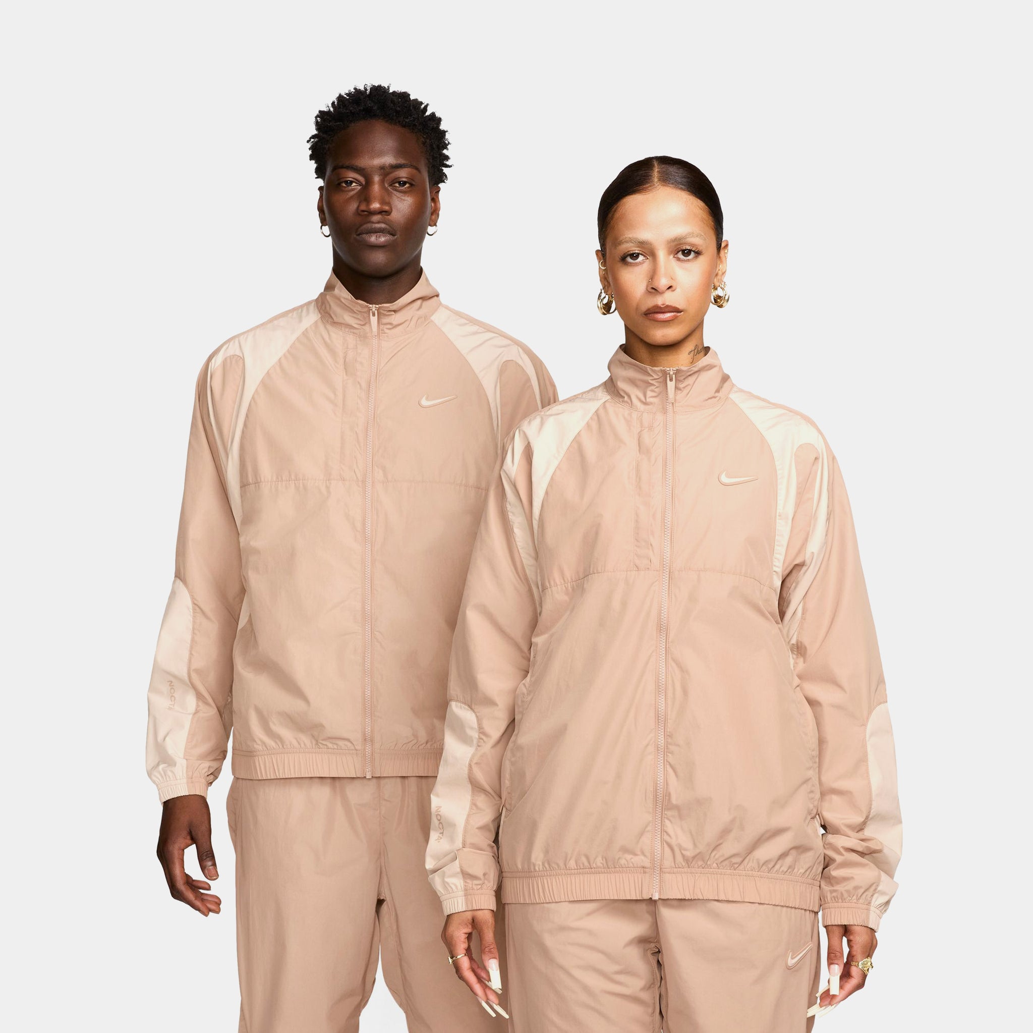 Nike NOCTA Track Mens Jacket Hemp Sanddrift Sanddrift FN7666-200 