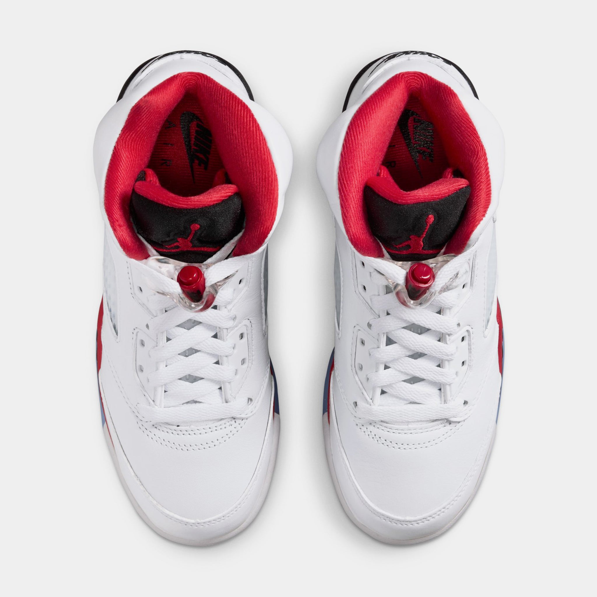 Jordan Air Jordan 5 Retro Fire Red Grade School Lifestyle Shoes 