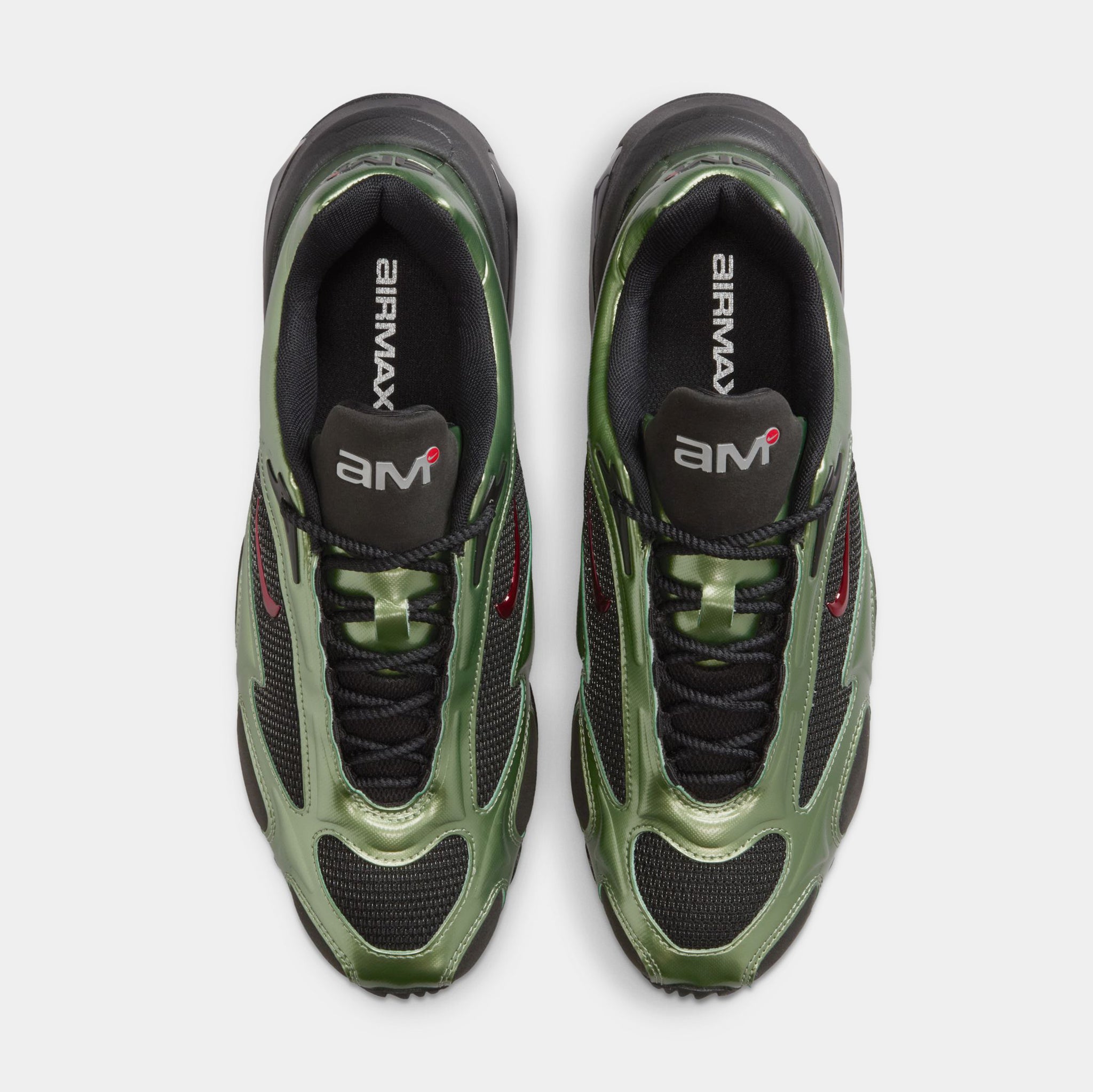 Nike Air Max Muse Womens Running Shoes Black University Red Oil 